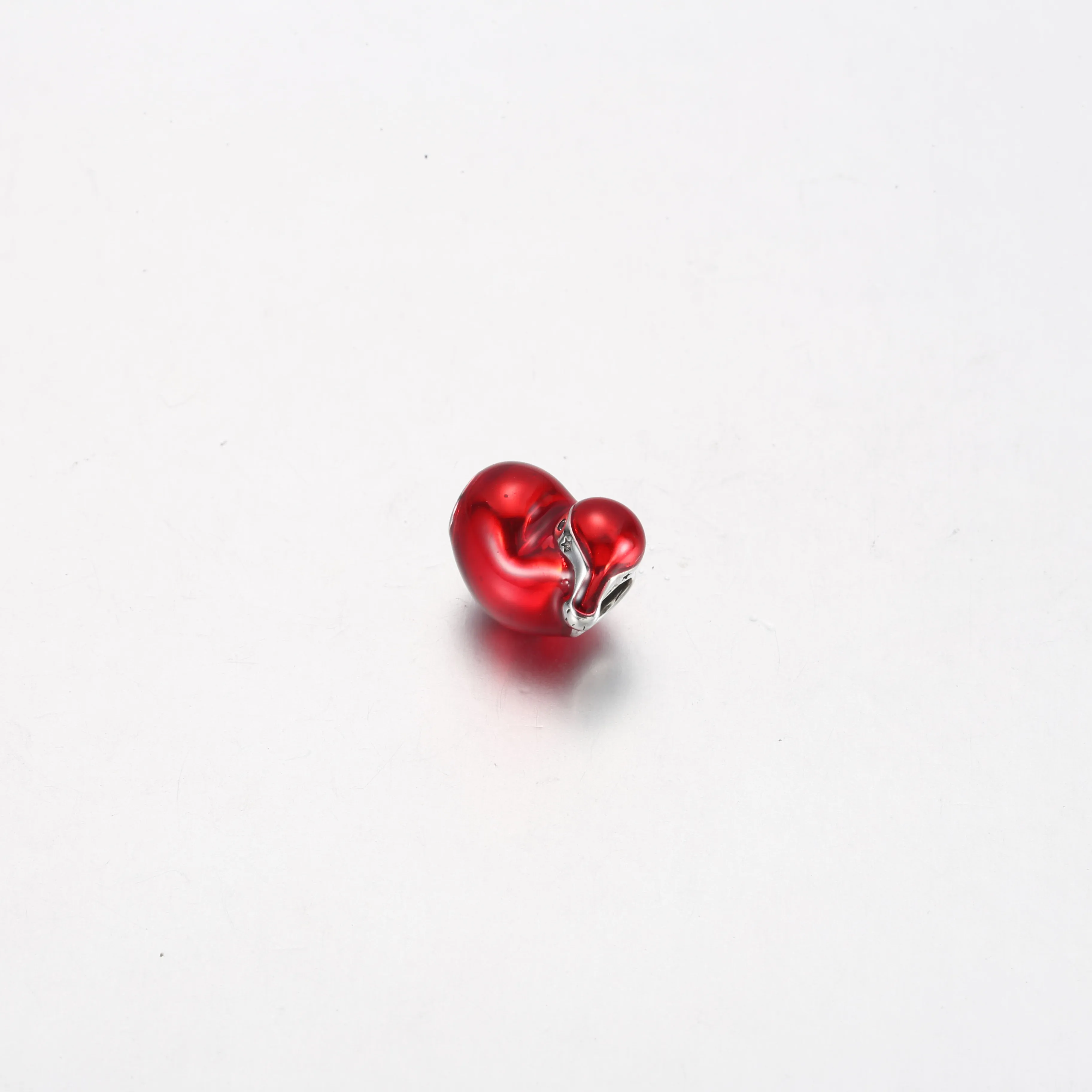 Pandora Metallic Red Christmas Heart Charm - 792336C01