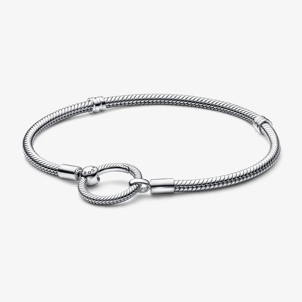 pandora moments o closure snake chain bracelet 592242c00