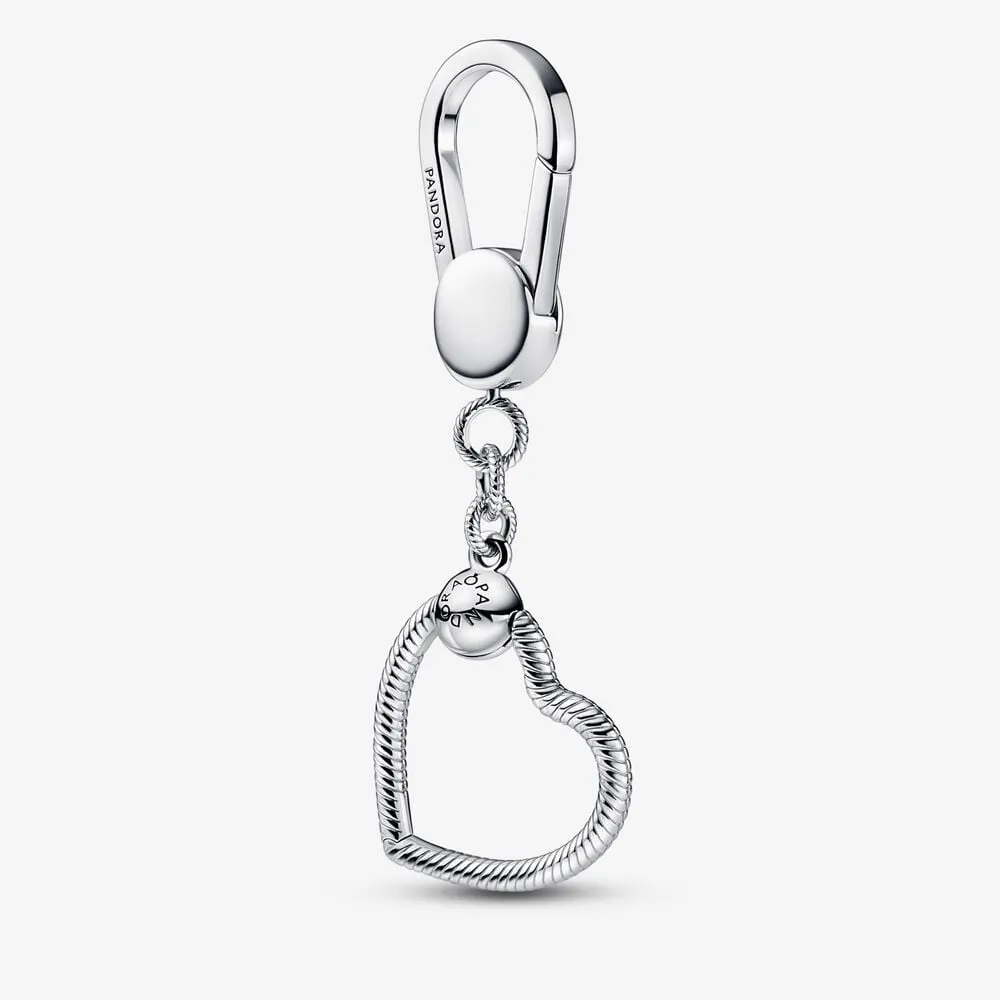 pandora moments small heart bag charm holder 392238c00