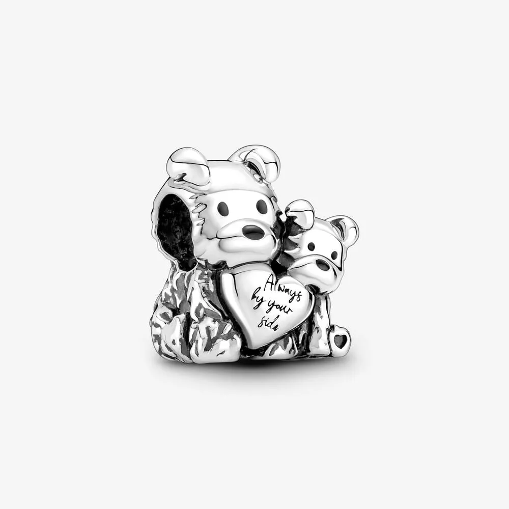 pandora mother puppy love charm 790791c01