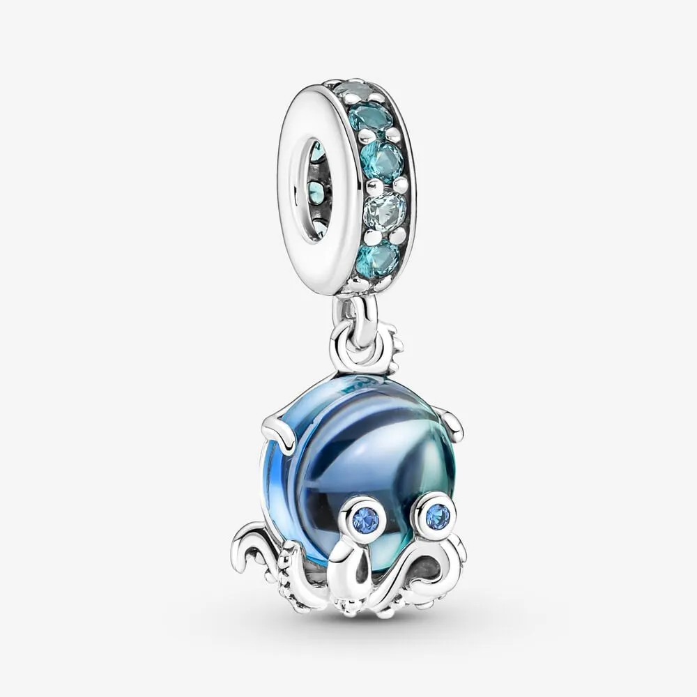 pandora murano glass cute octopus dangle charm 791694c01