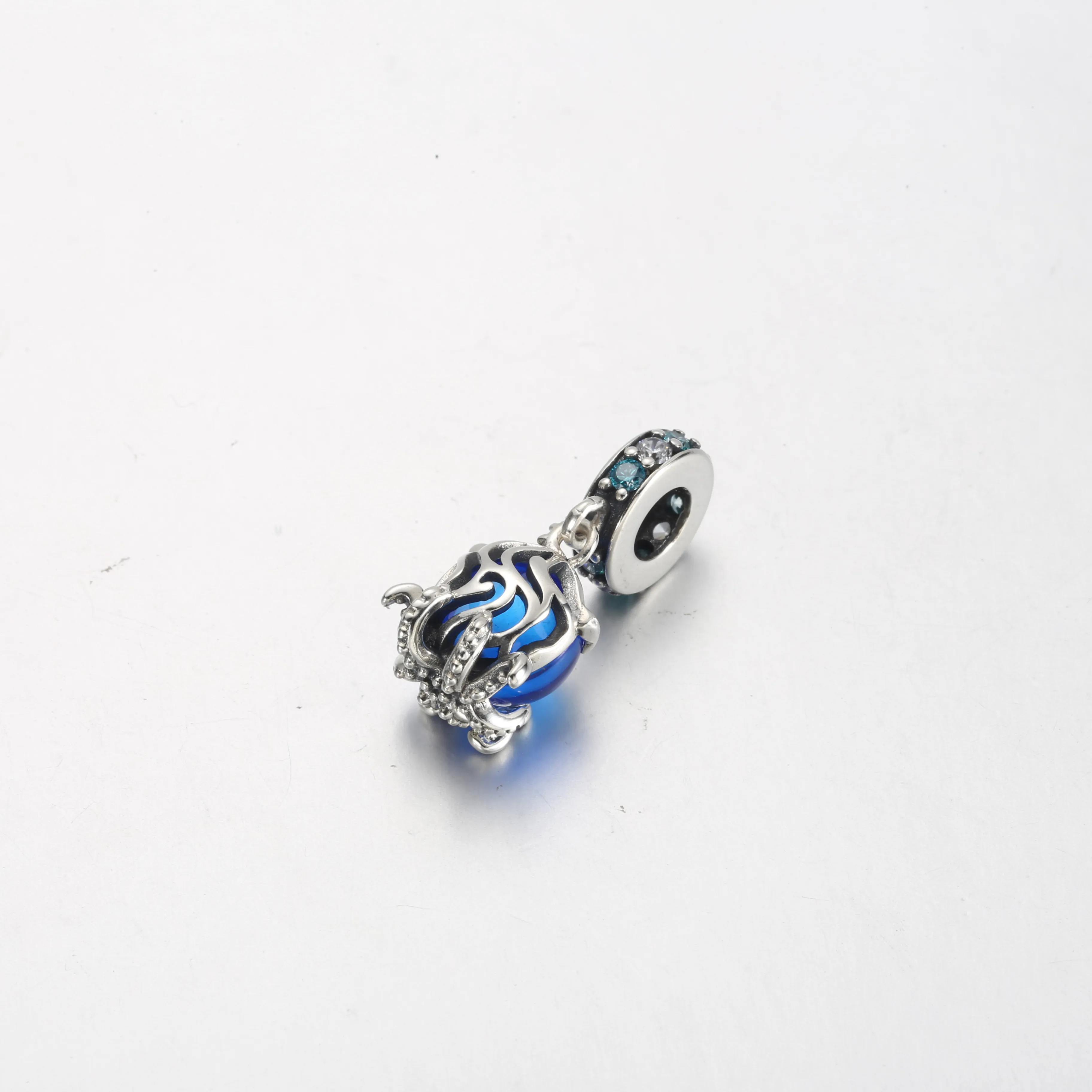 Pandora Murano Glass Cute Octopus Dangle Charm - 791694C01