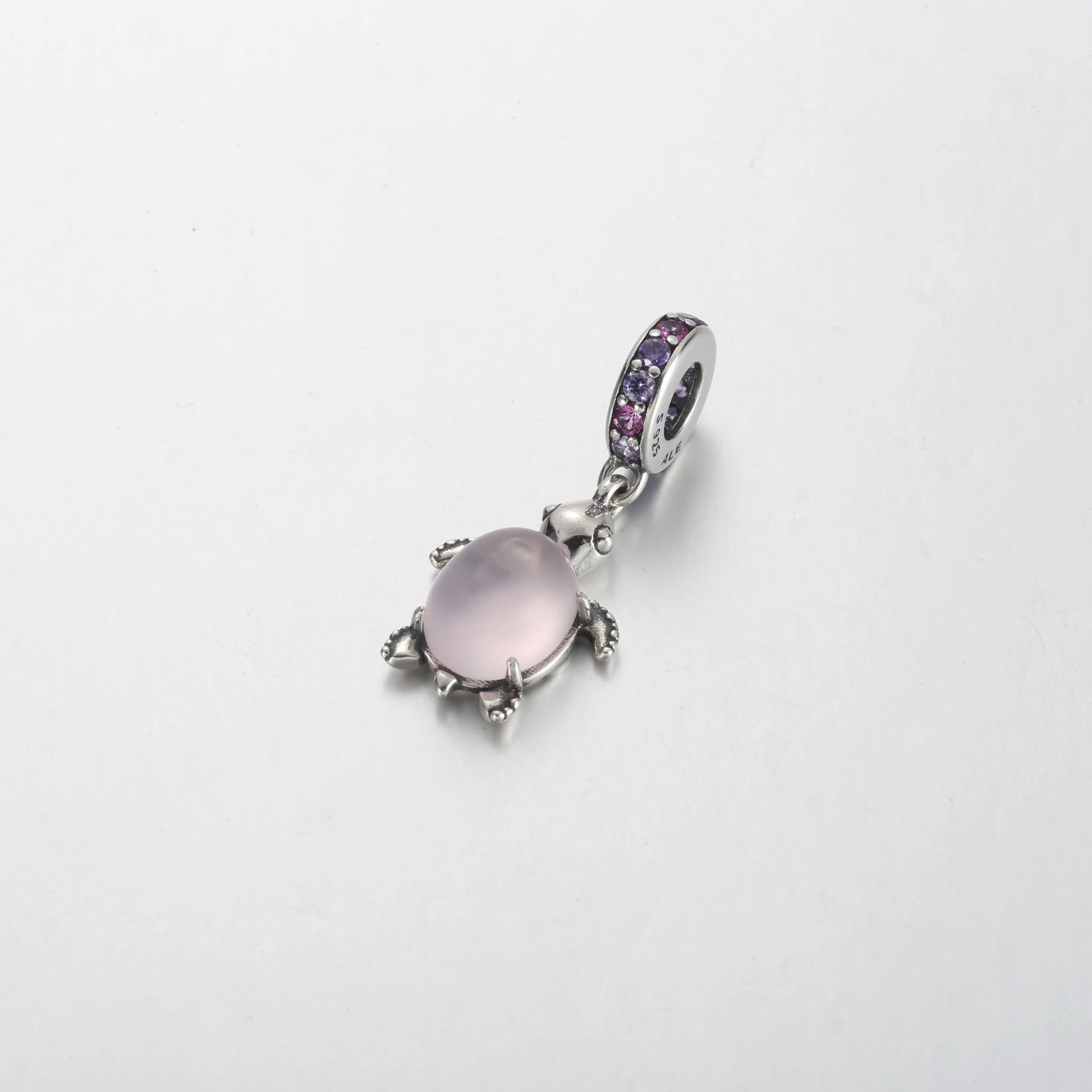 Pandora Murano Glass Pink Sea Turtle Dangle Charm - 798939C02