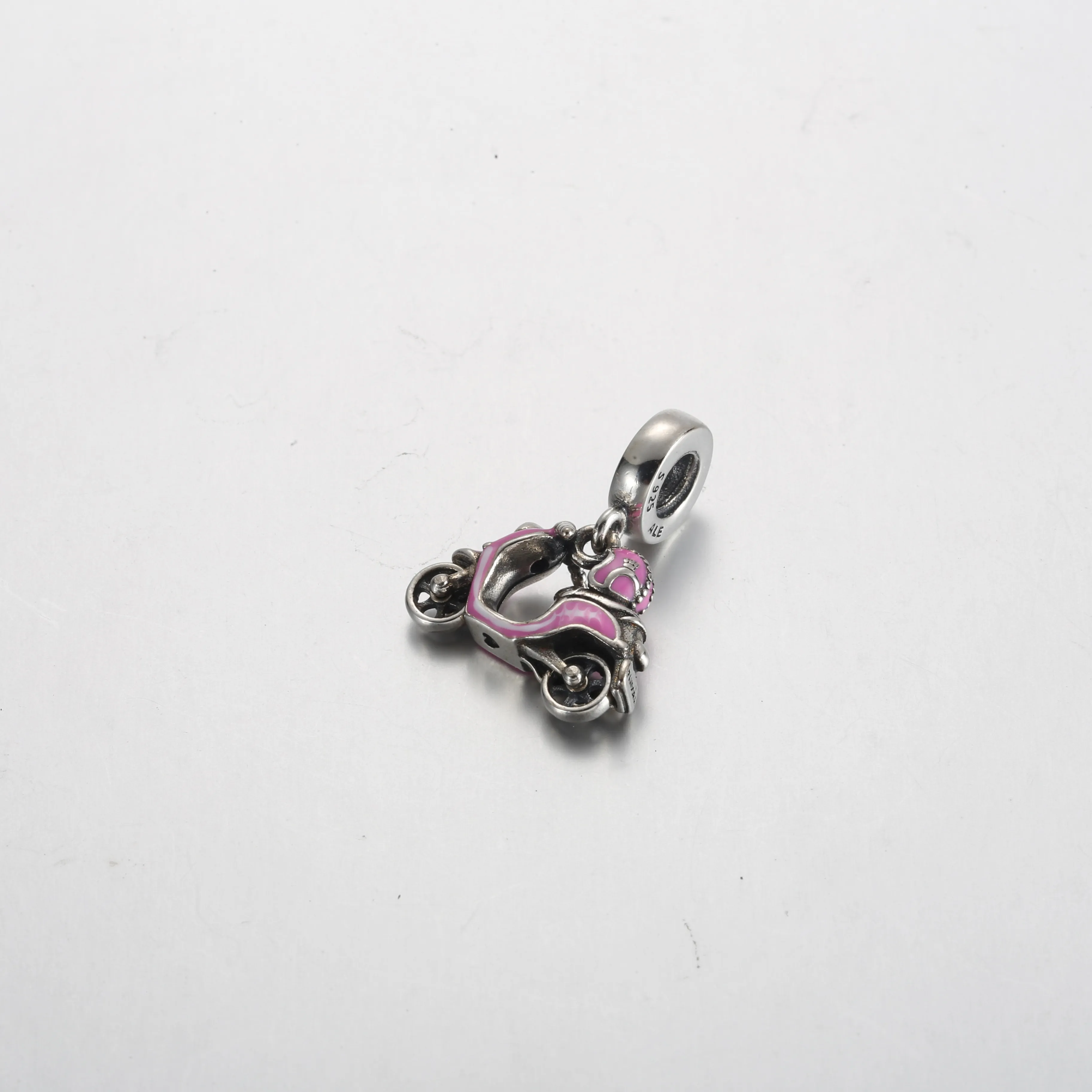 Pandora Pink Scooter Dangle Charm - 791057C01