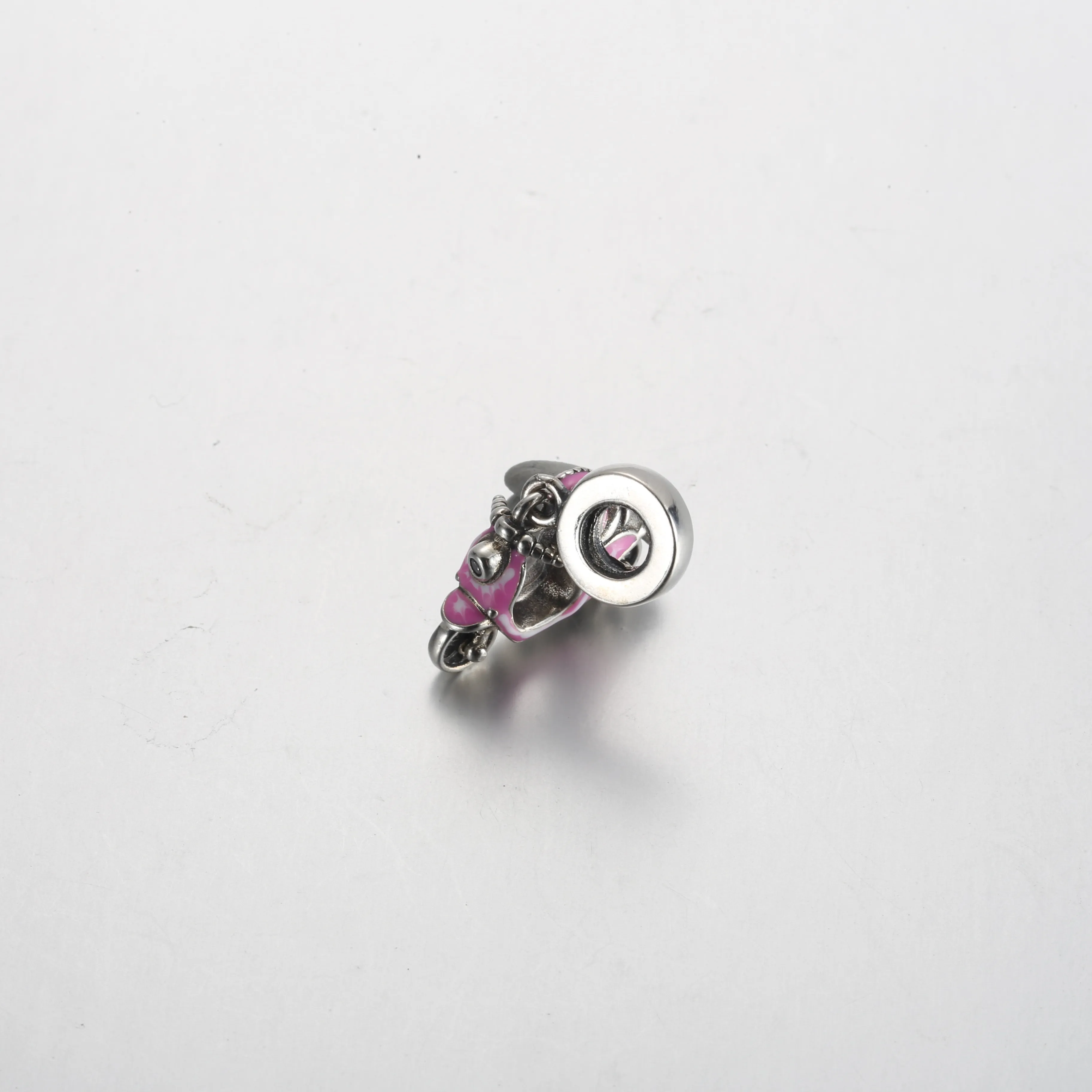 Pandora Pink Scooter Dangle Charm - 791057C01