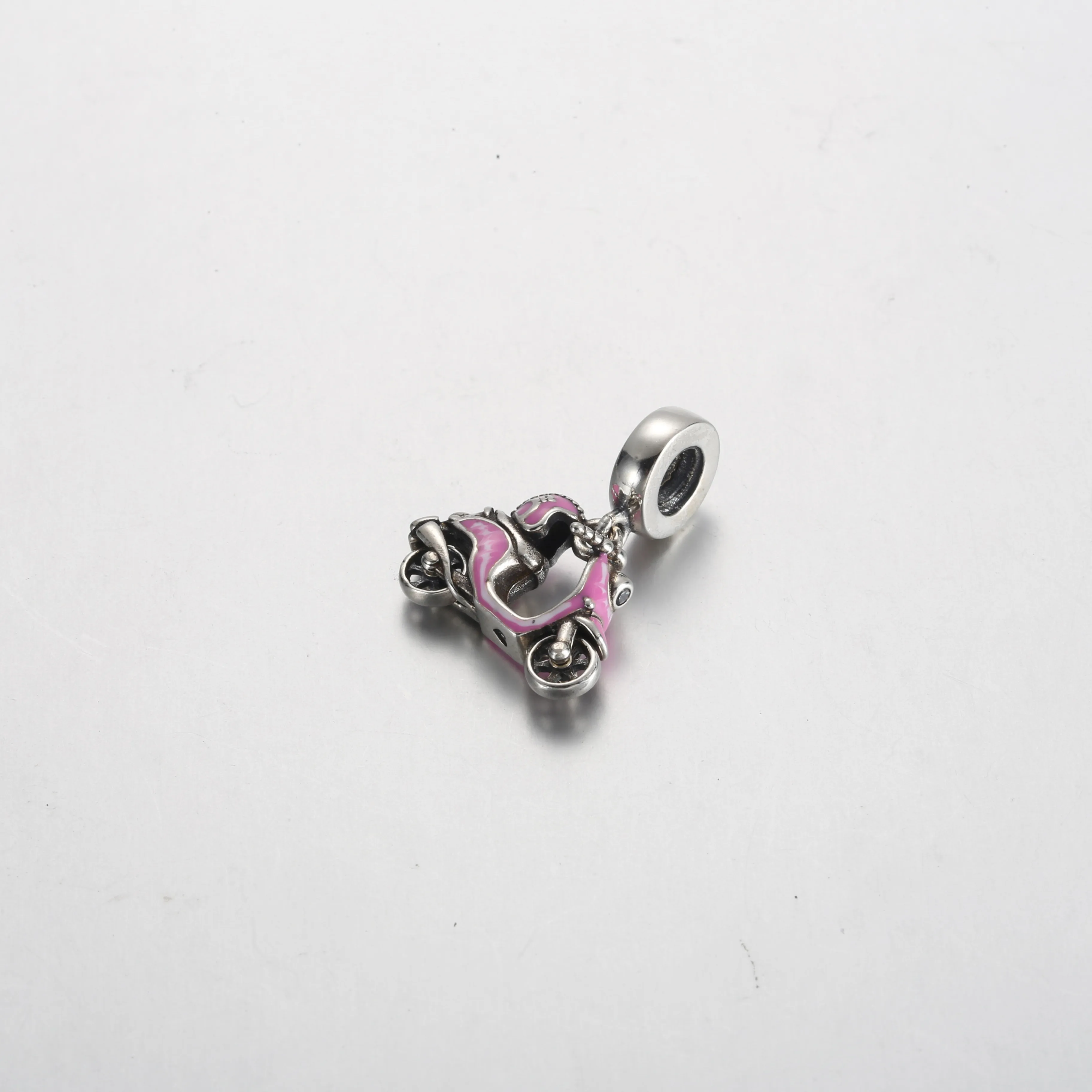 Pandora Pink Scooter Dangle Charm - 791057C01