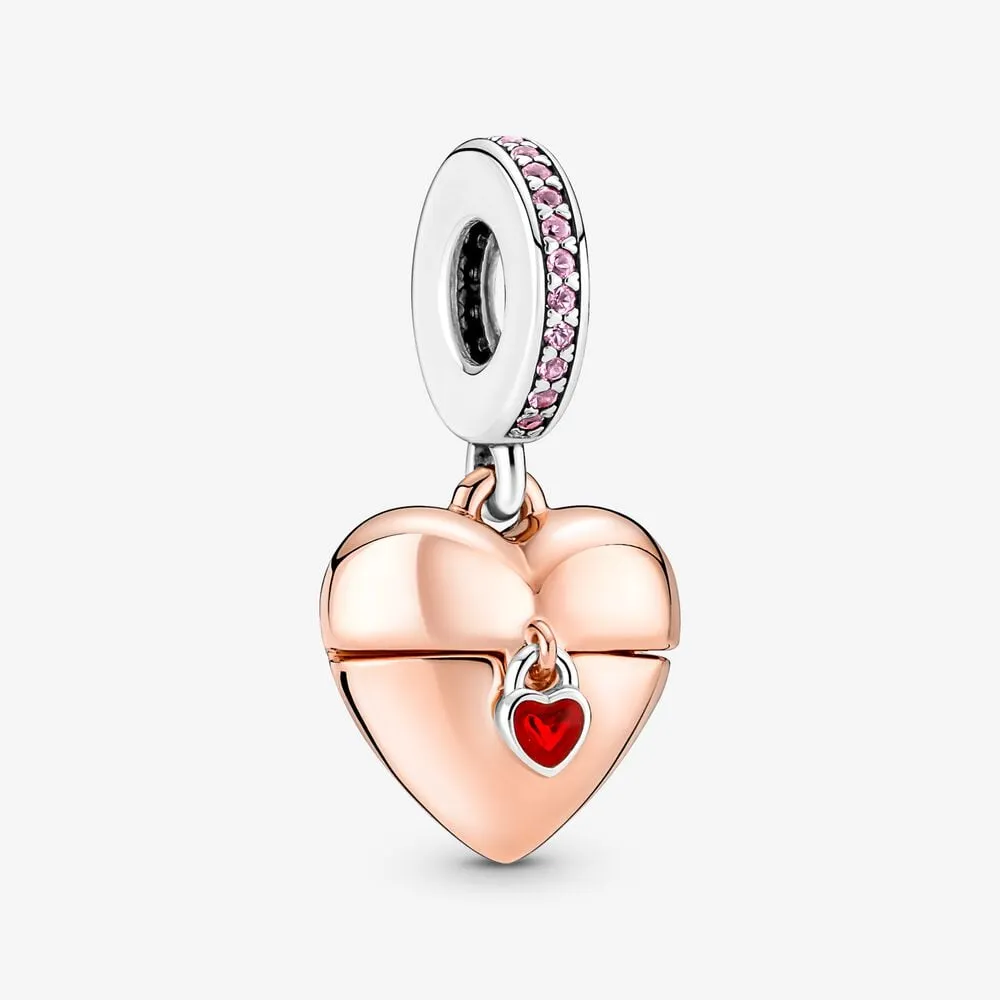 pandora reveal your love heart locket pendant 380795c01