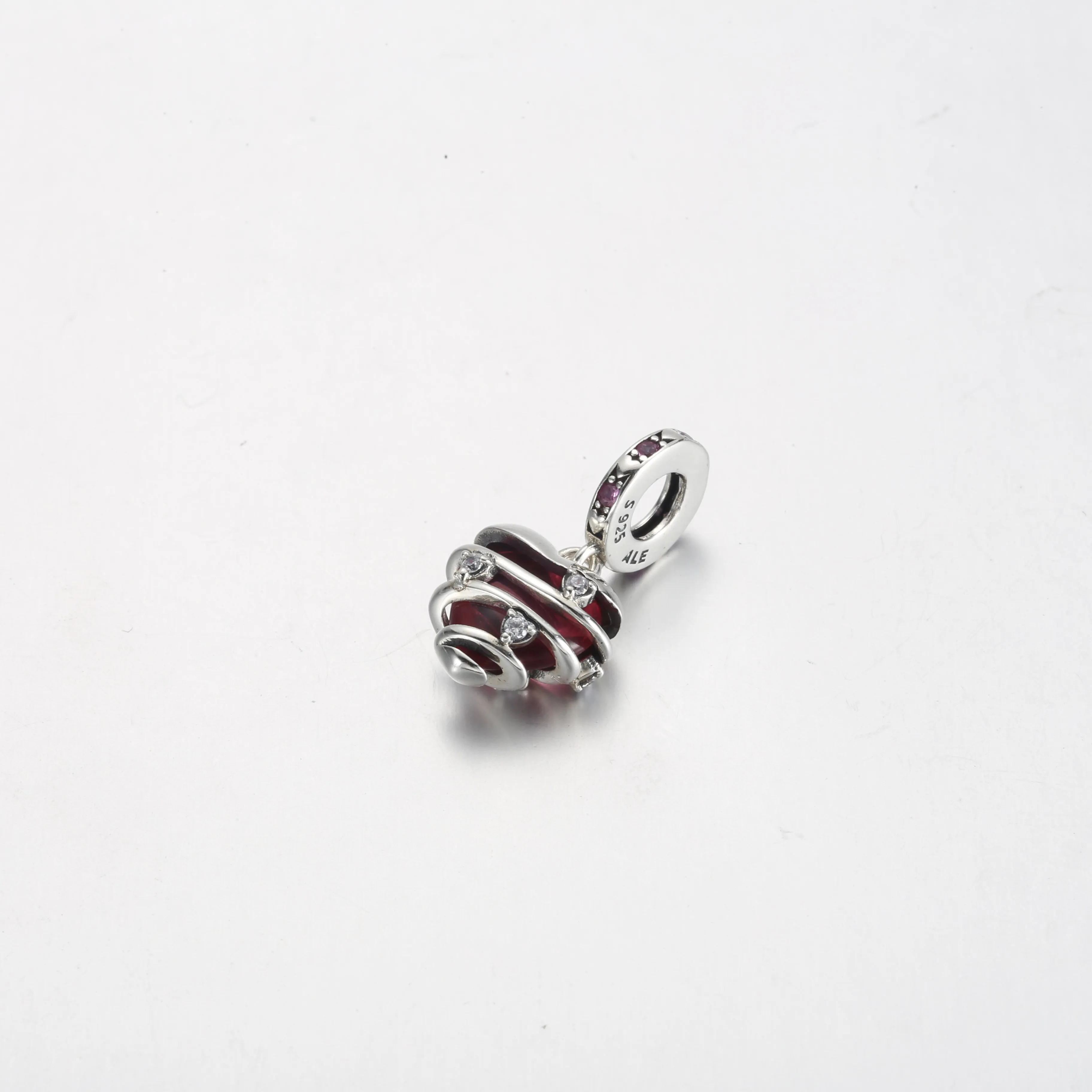 Pandora Reveal Your Love Heart Spiral Dangle Charm - 791131C01