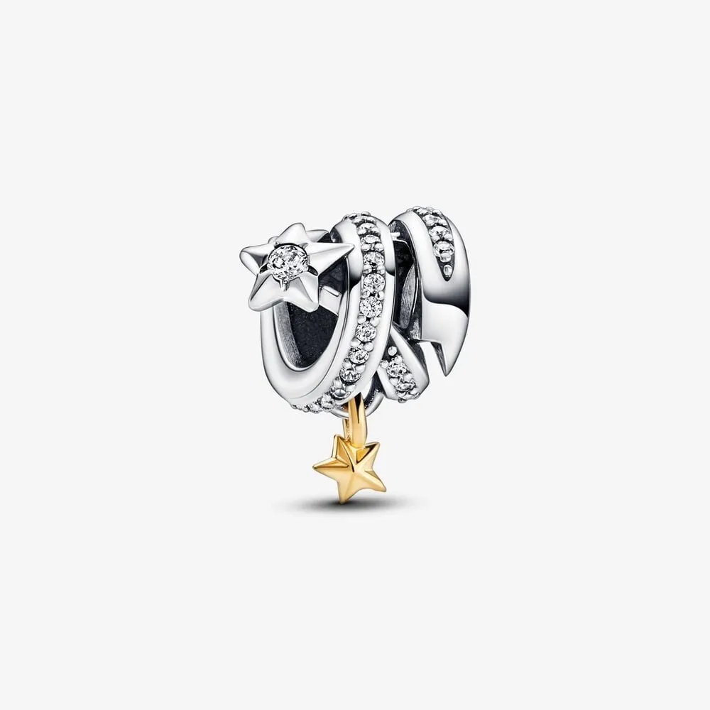 Pandora Shooting Star Spiral Charm - 762206C01