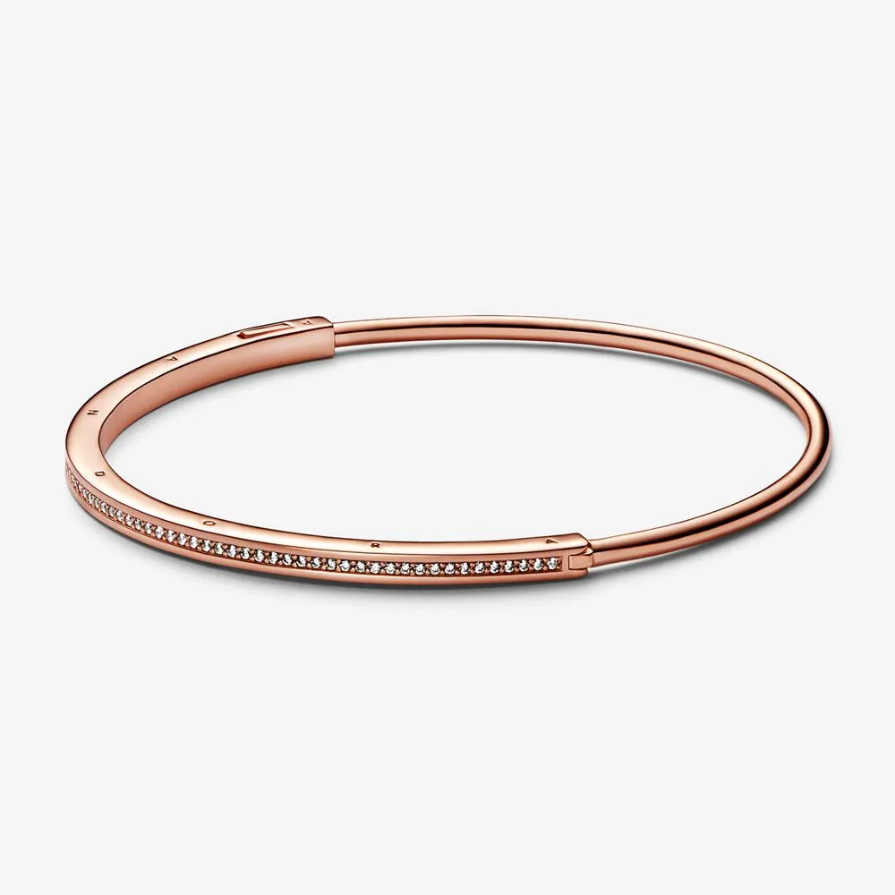 Pandora Signature I-D Pavé Bangle - 582313C01