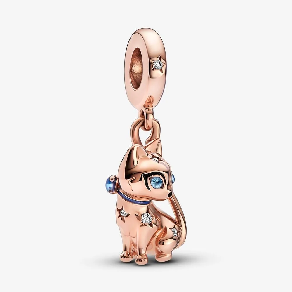 pandora sparkling pet cat dangle charm 782259c01