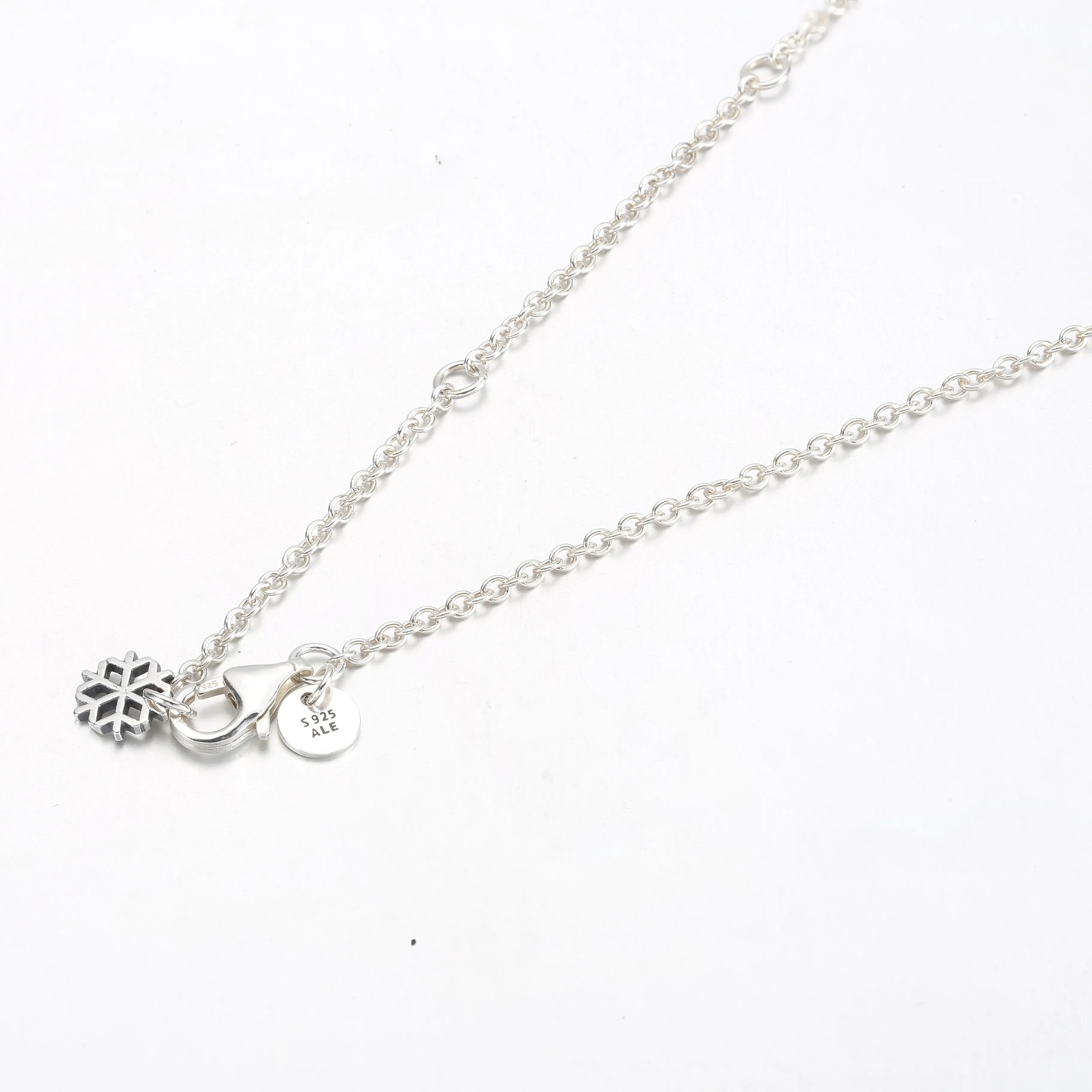 Pandora Sparkling Snowflake Pendant Necklace - 392371C01