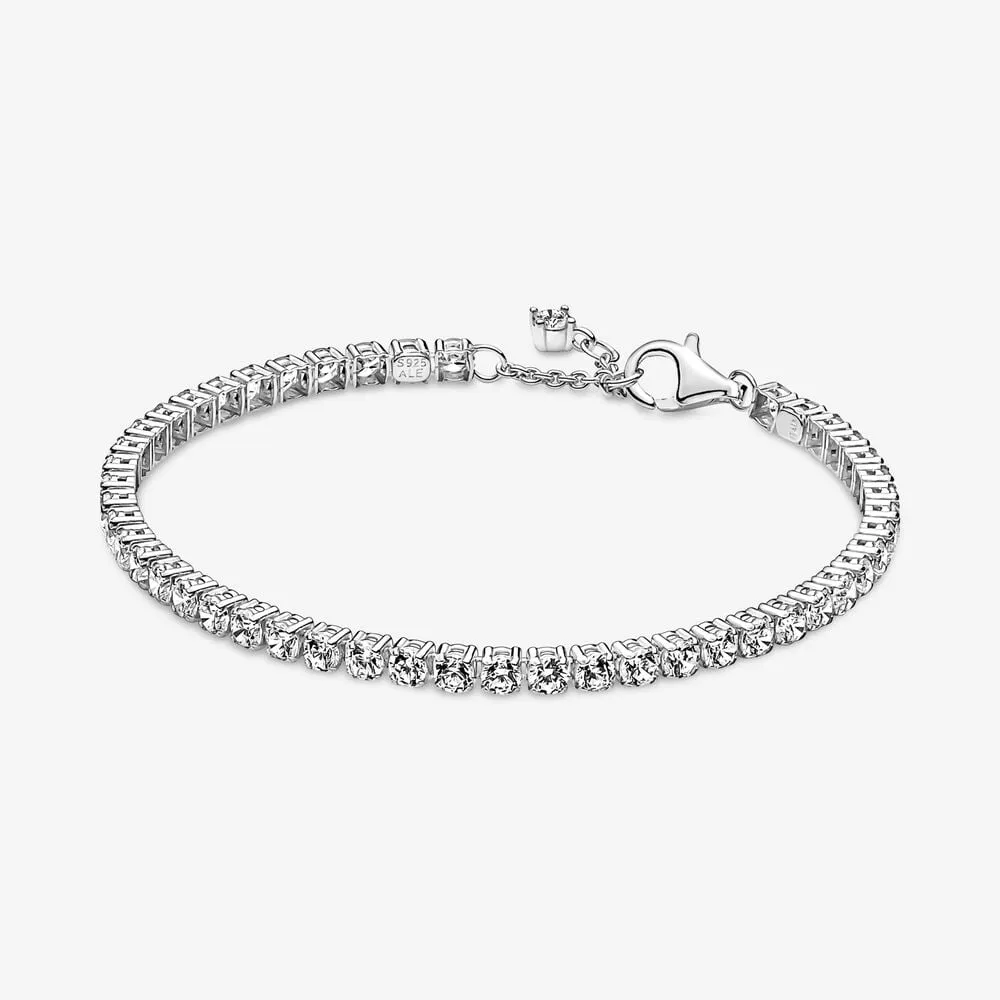 pandora sparkling tennis bracelet 591469c01