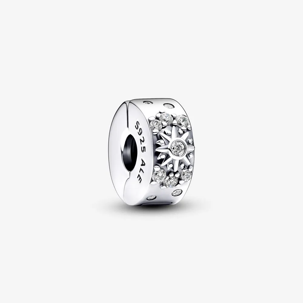 pandora sun moon sterling silver clip 792841c01