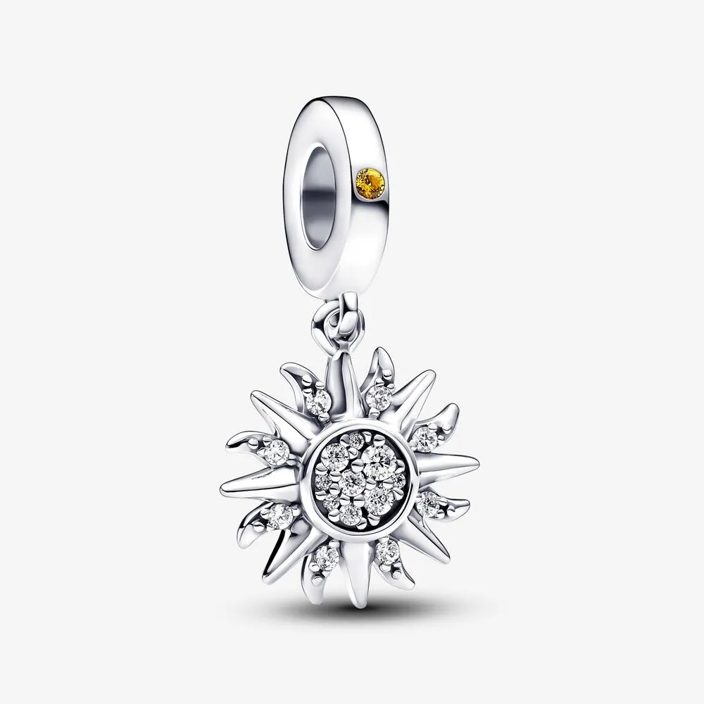 pandora sun sterling silver dangle 792840c01