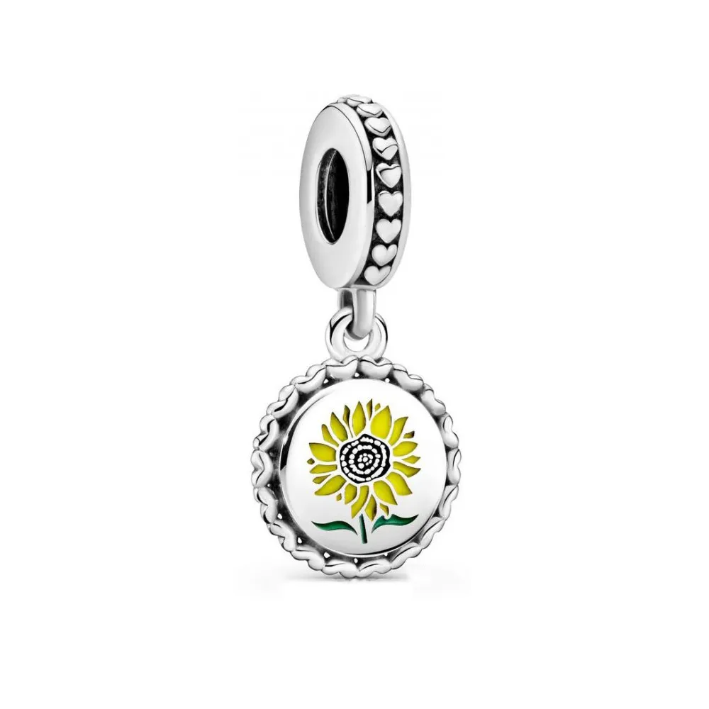 Pandora Sunflower Love For All Dangle Charm - 792018C00_E030