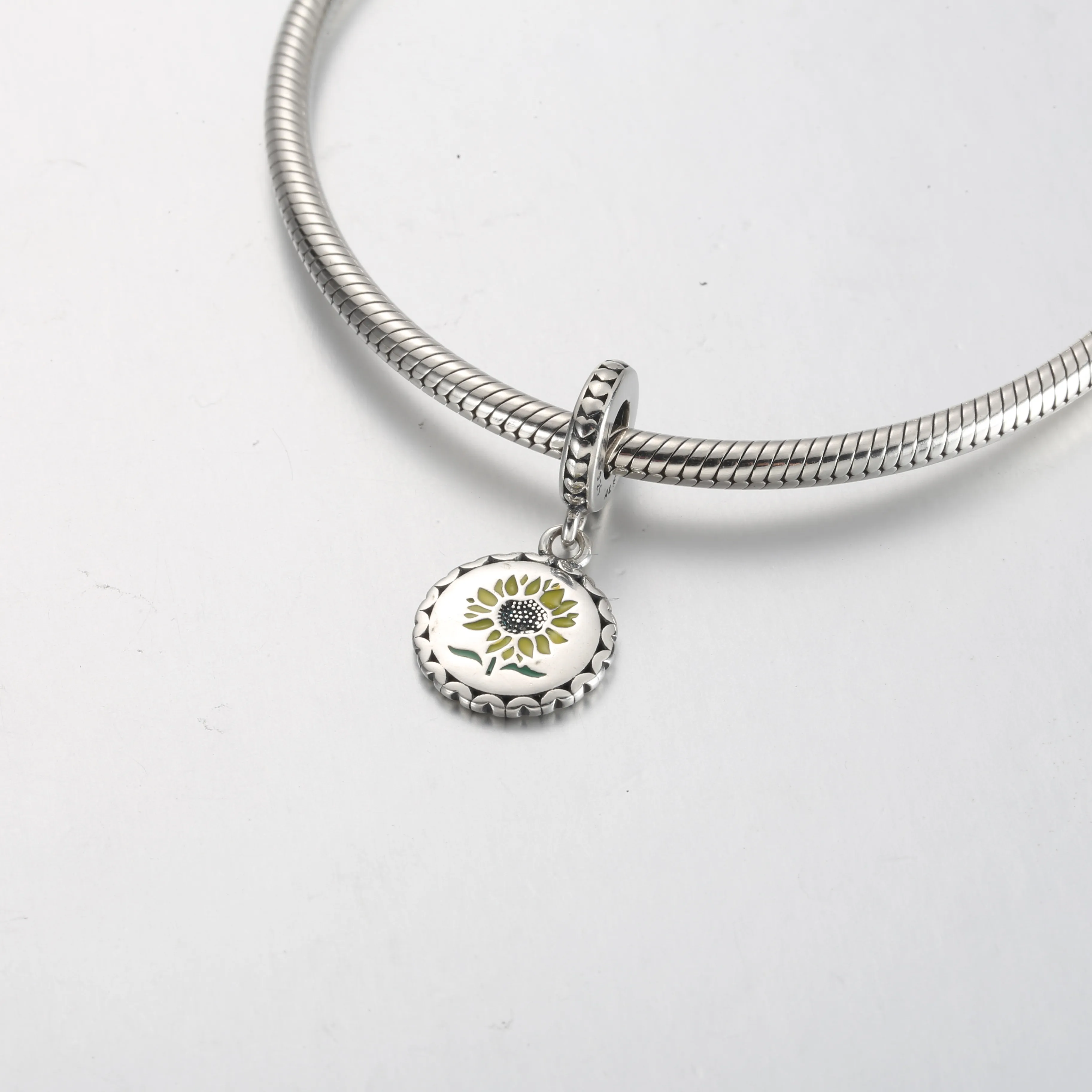 Pandora Sunflower Love For All Dangle Charm - 792018C00_E030