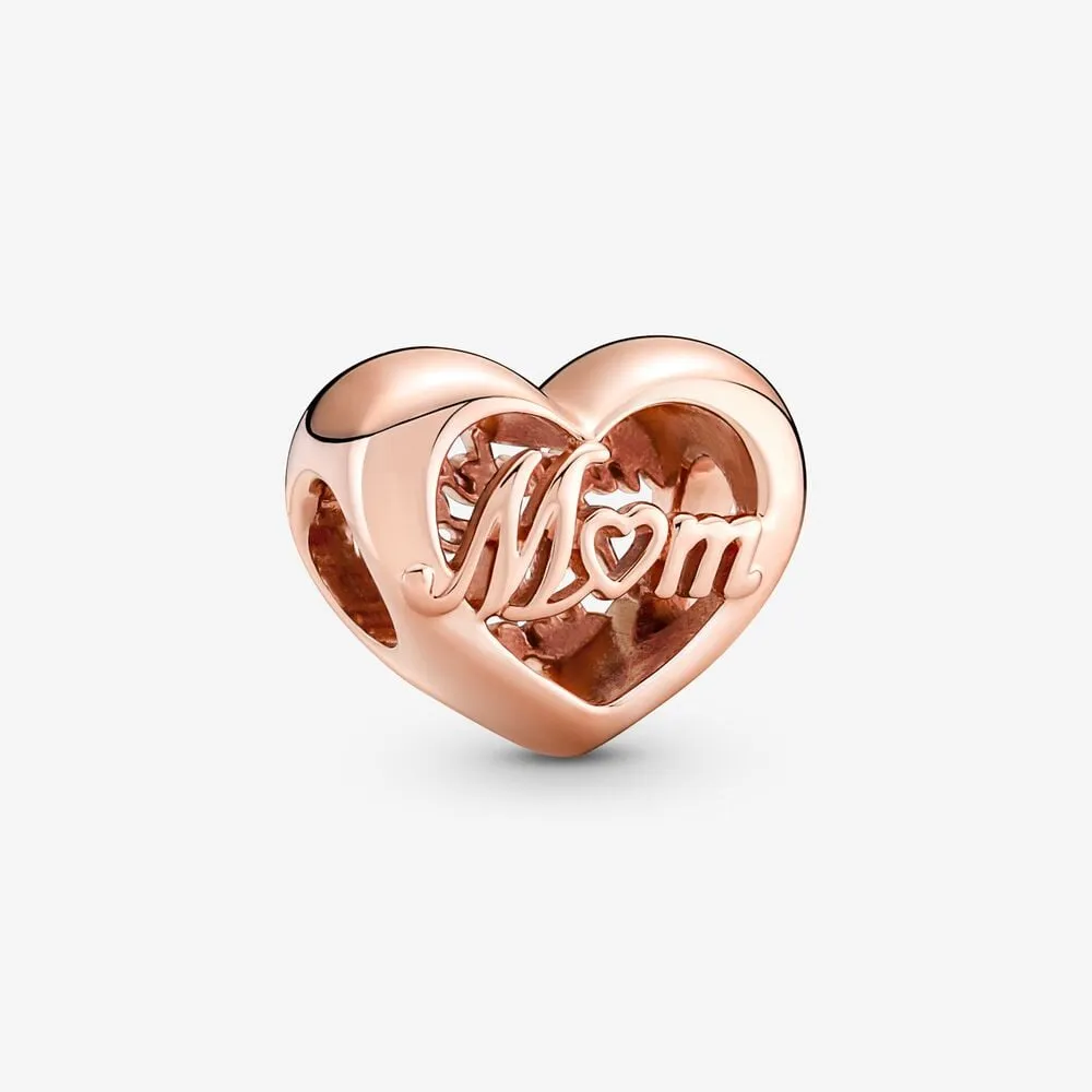 pandora thank you mom heart charm 781451c00