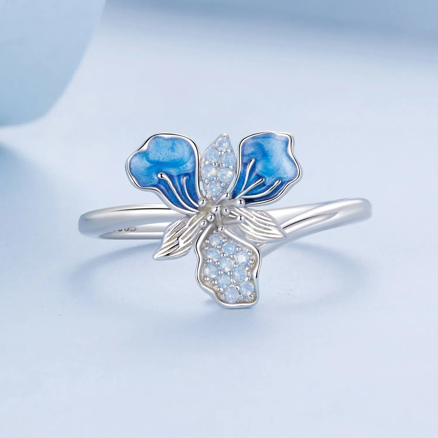 PANDORA Style Blue Iris Ring - BSR509-E