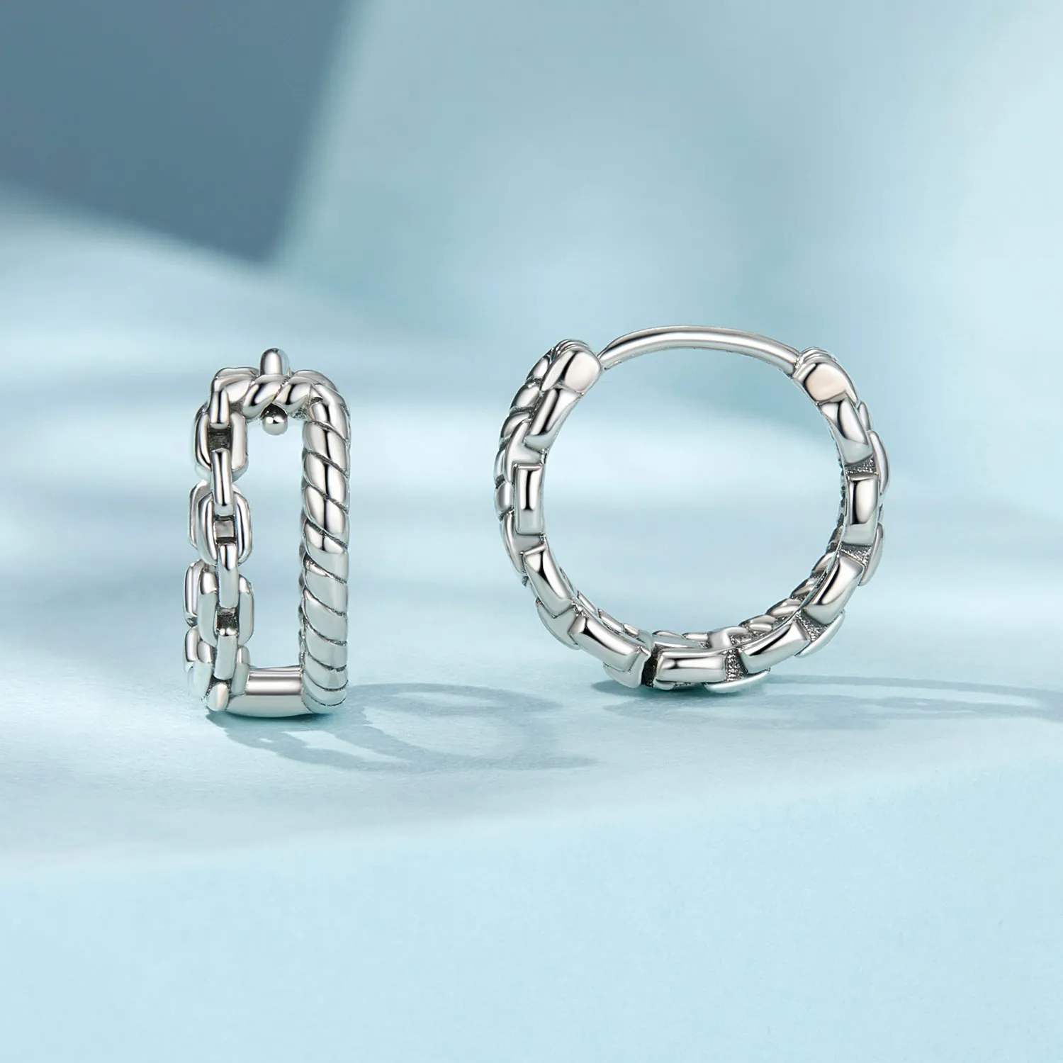 PANDORA Style Double Layer Ear Buckle Charm - SCE1702