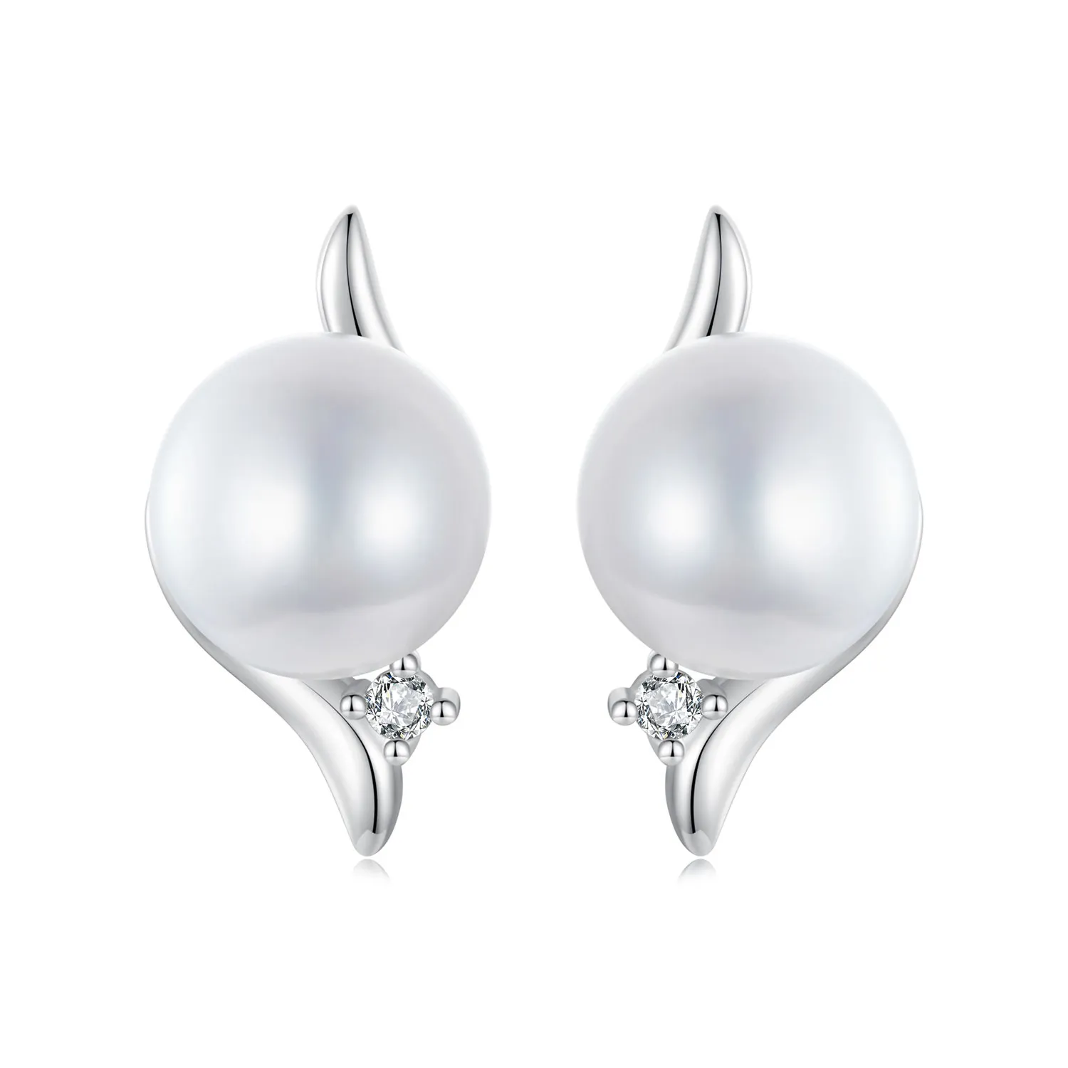 PANDORA Style Natural Pearl Earrings - BSE961