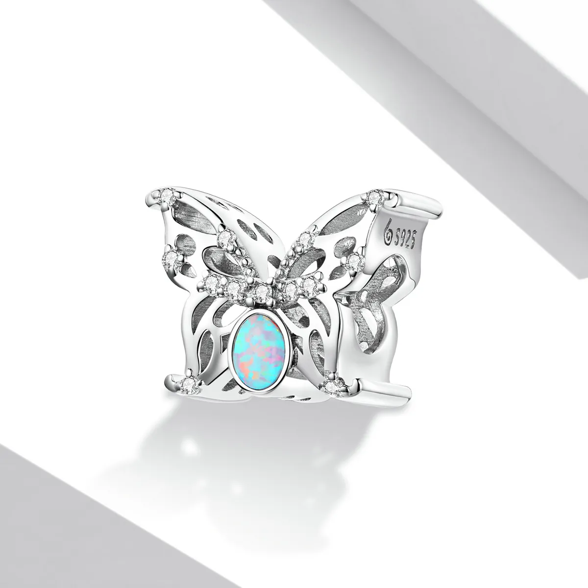 PANDORA Style Opal Butterfly Charm - BSC558