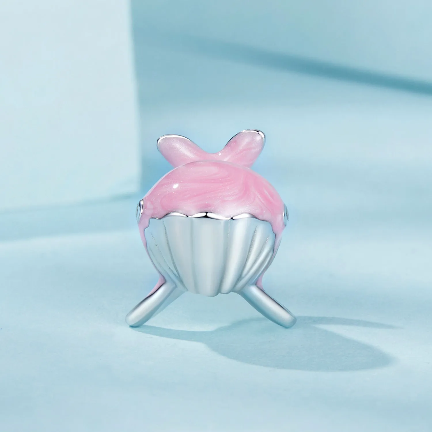 PANDORA Style Pink Whale Charm - SCC2707