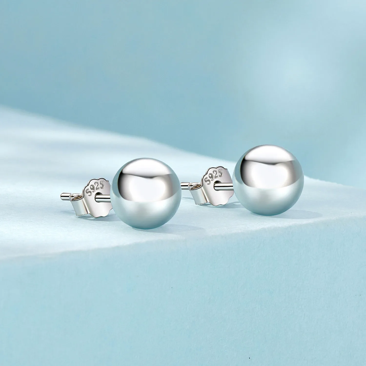 PANDORA Style Small Ball Shaped Earrings - SCE1725-S