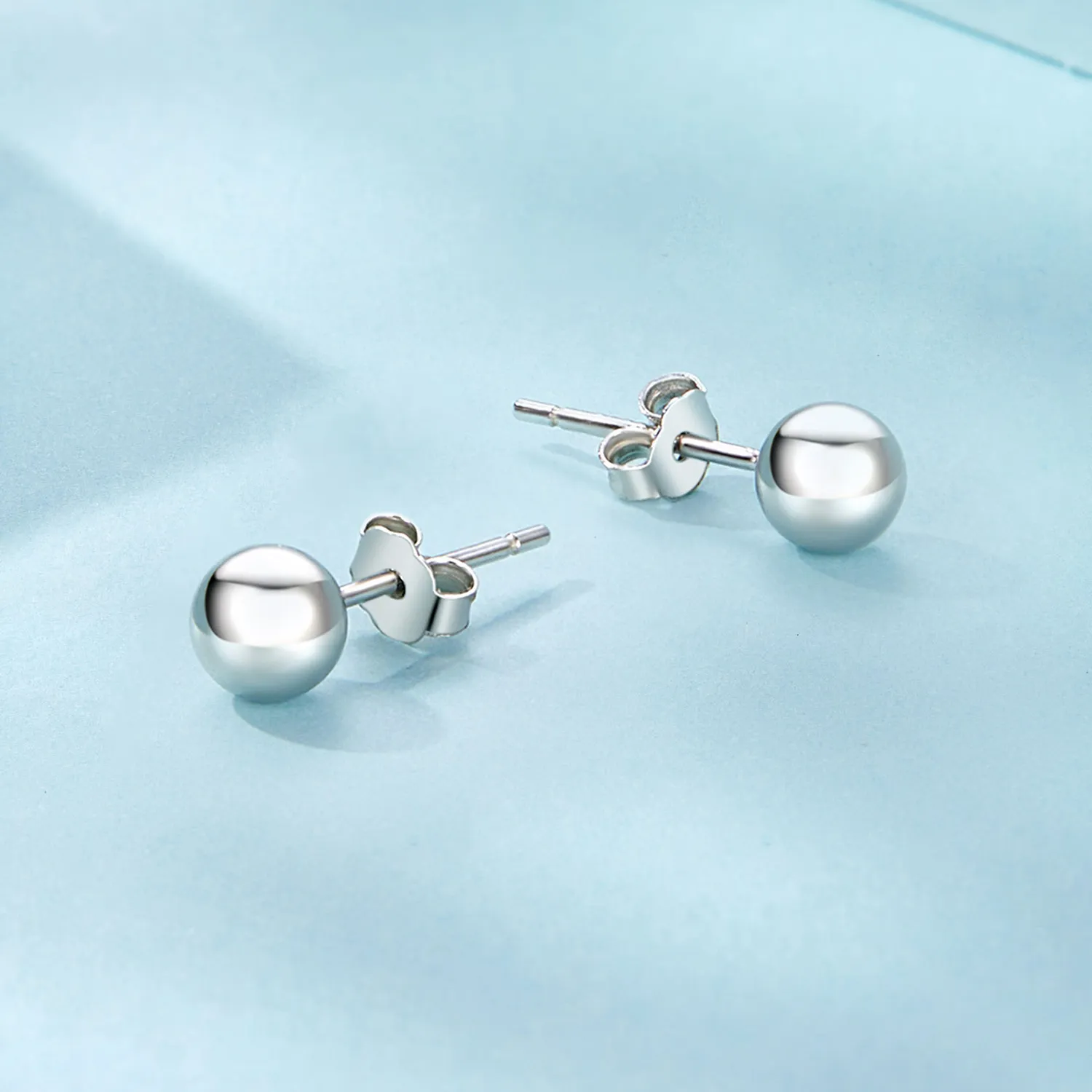 PANDORA Style Small Ball Shaped Earrings - SCE1725-S