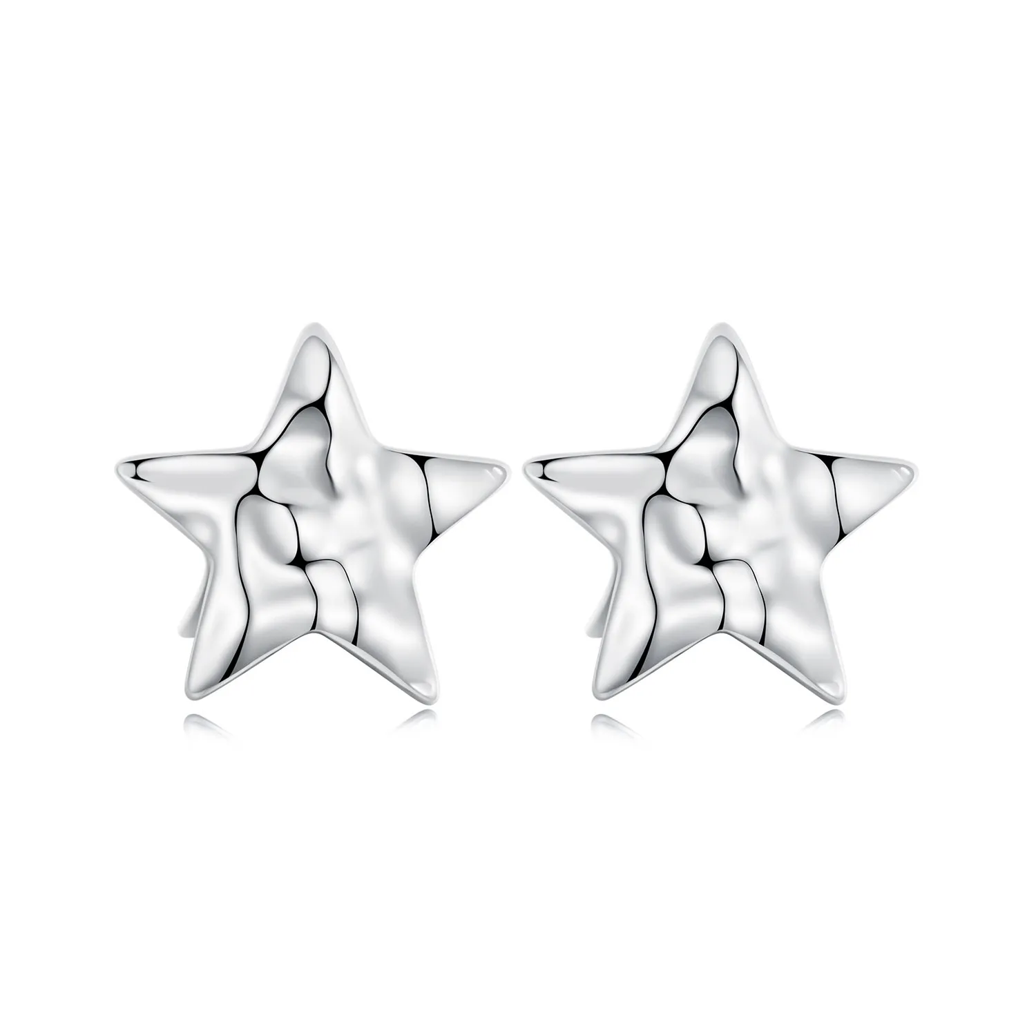 pandora style star earrings bse965