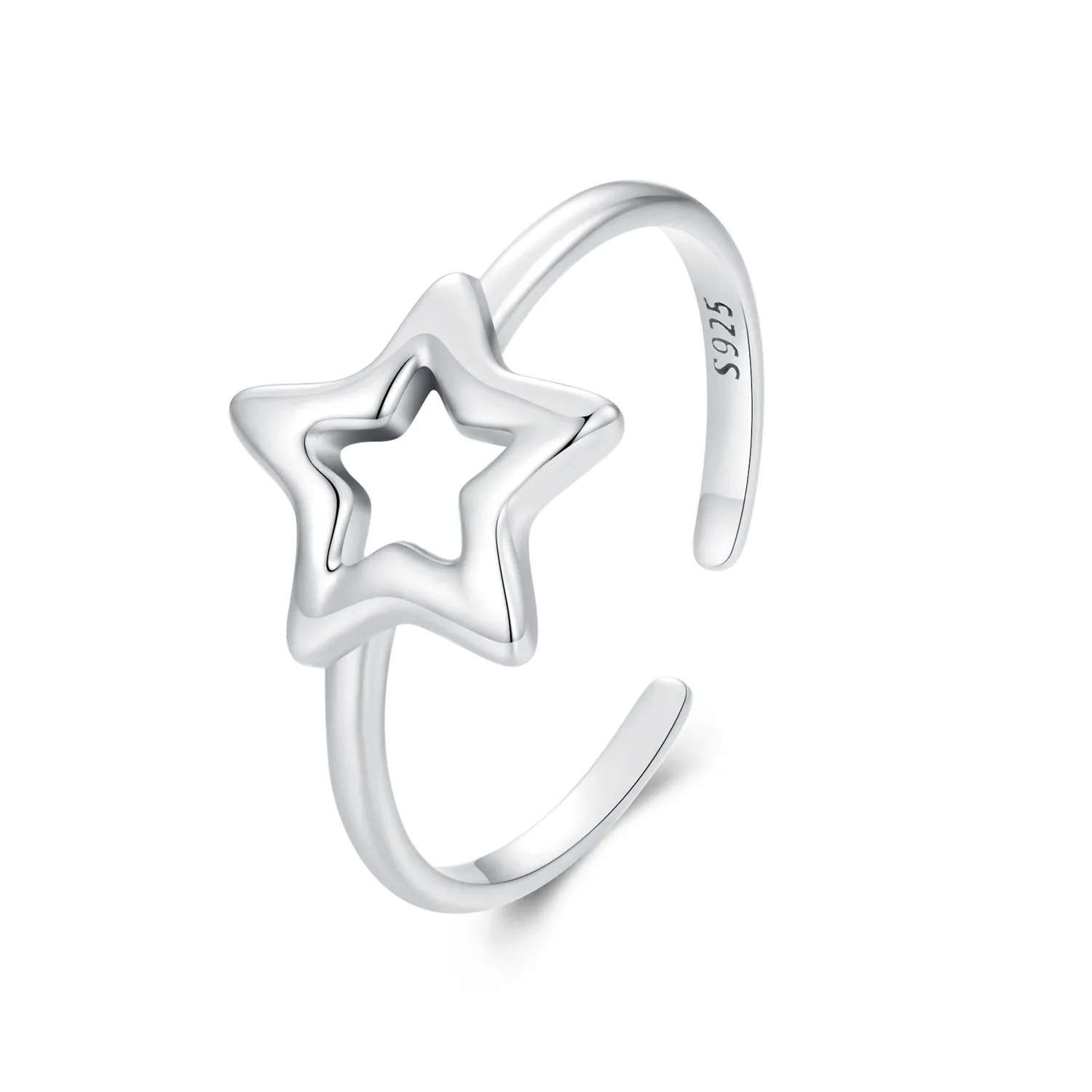 pandora style star ring scr997e