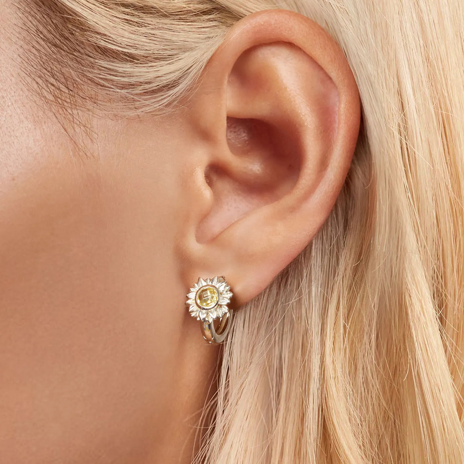 PANDORA Style Sunflower Earrings - BSE966