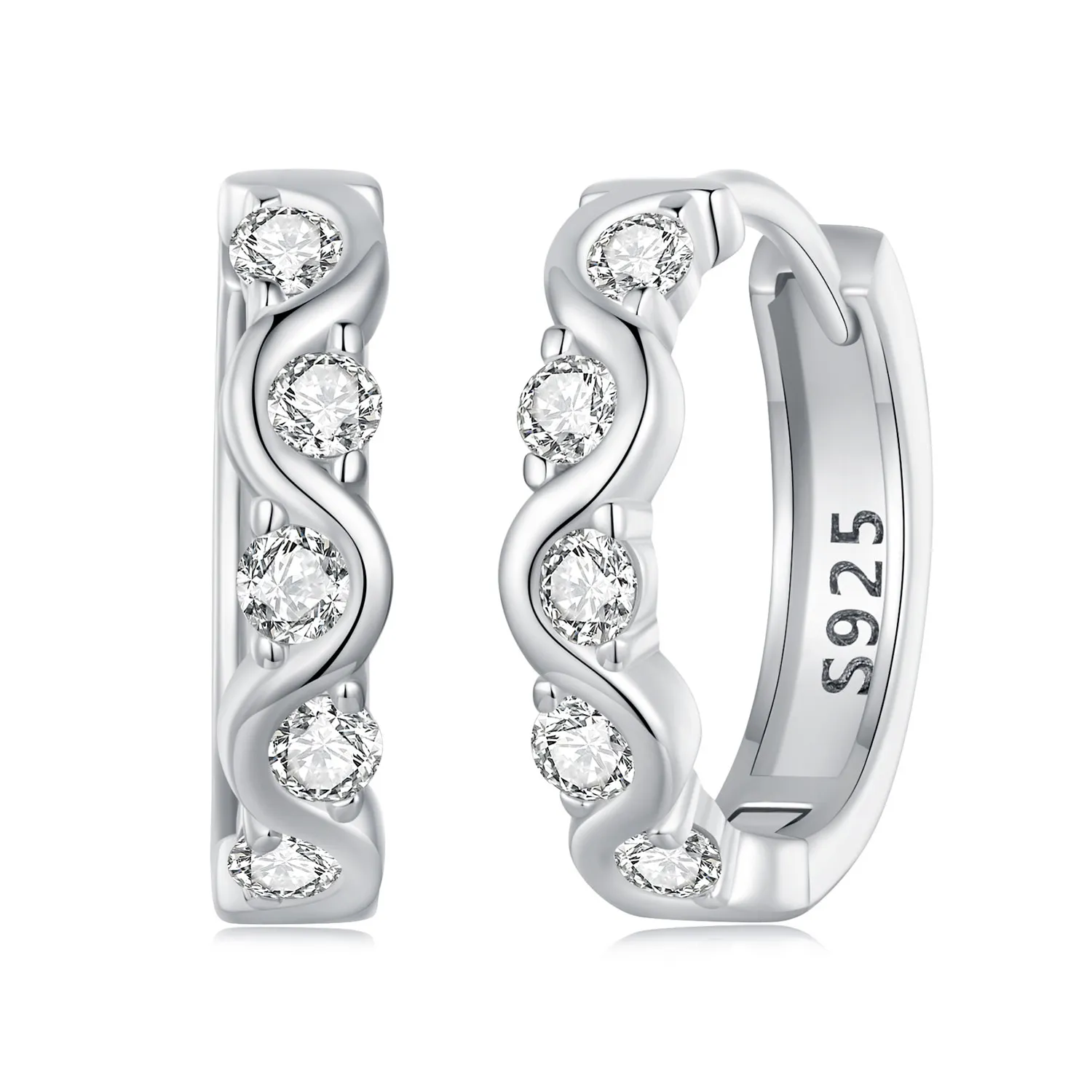 PANDORA Style Wavy Earrings - BSE963