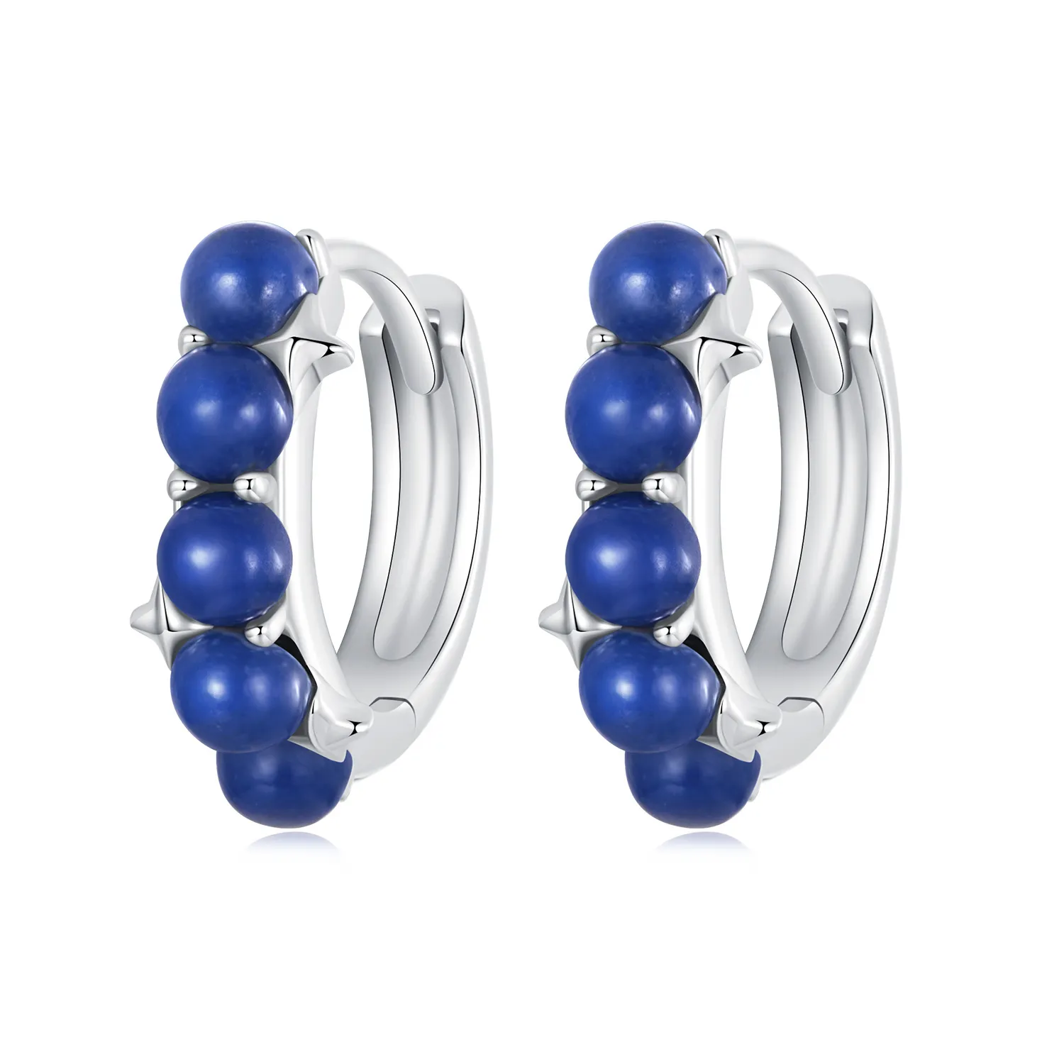 PANDORA Style Blue ball Earrings - BSE984