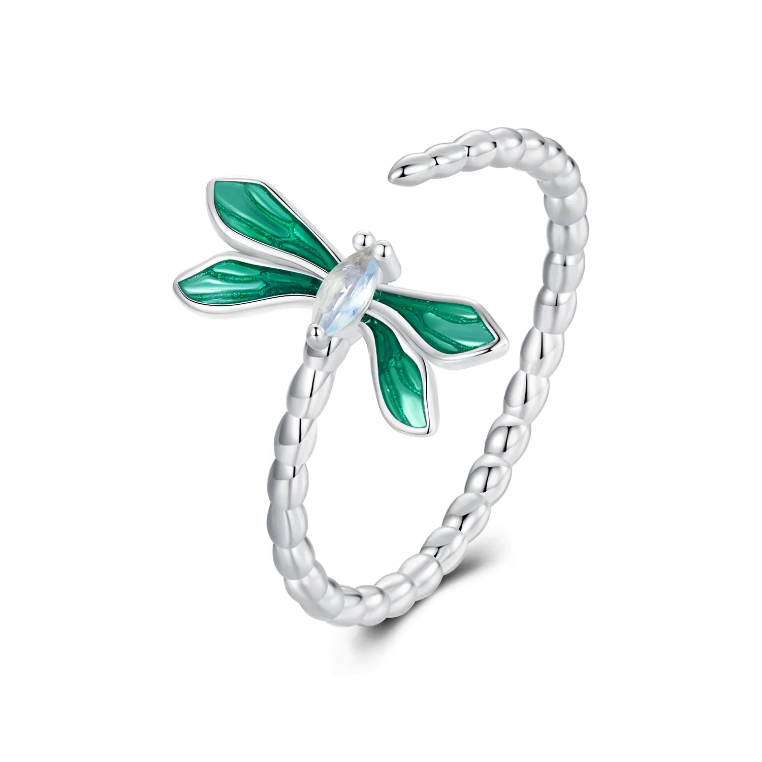 PANDORA Style Dragonfly Open Ring - BSR537-E