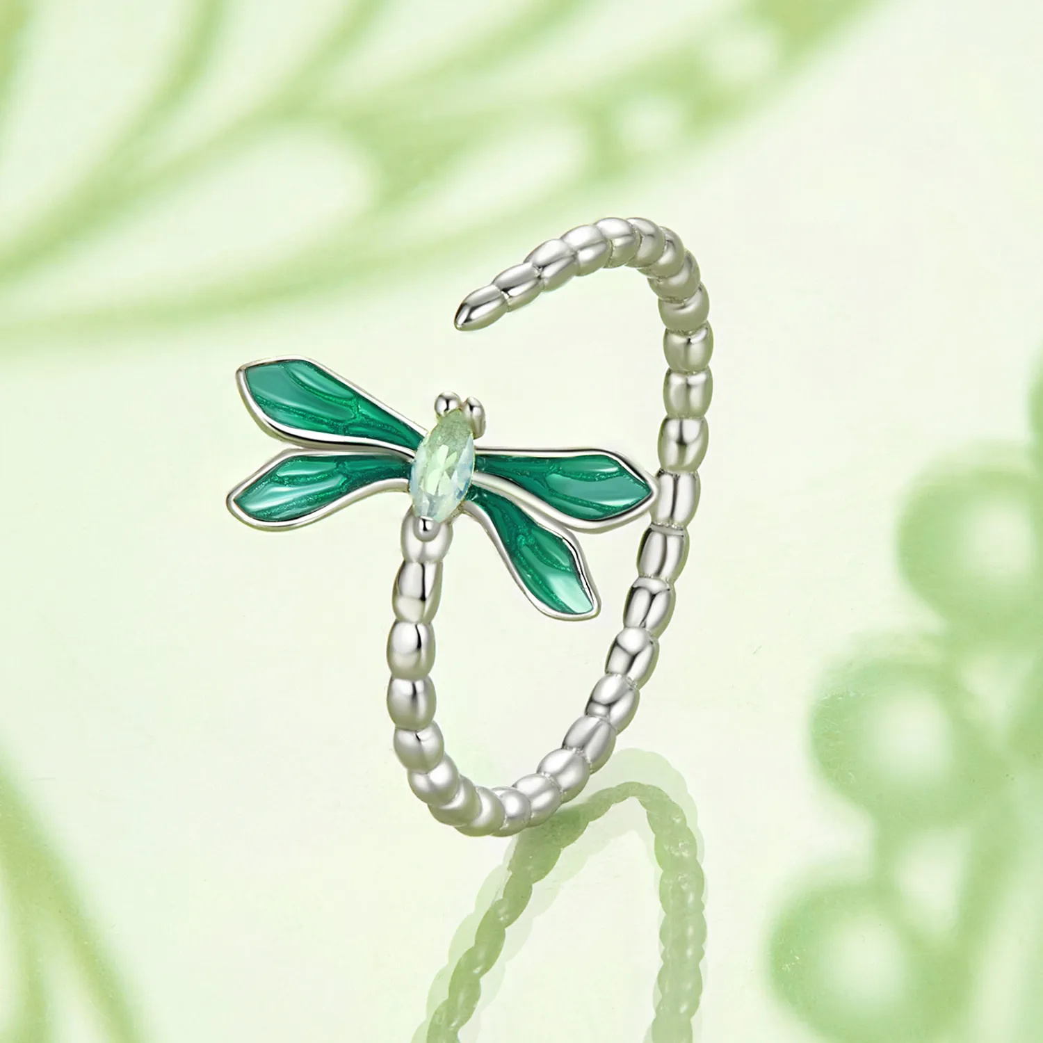 PANDORA Style Dragonfly Open Ring - BSR537-E