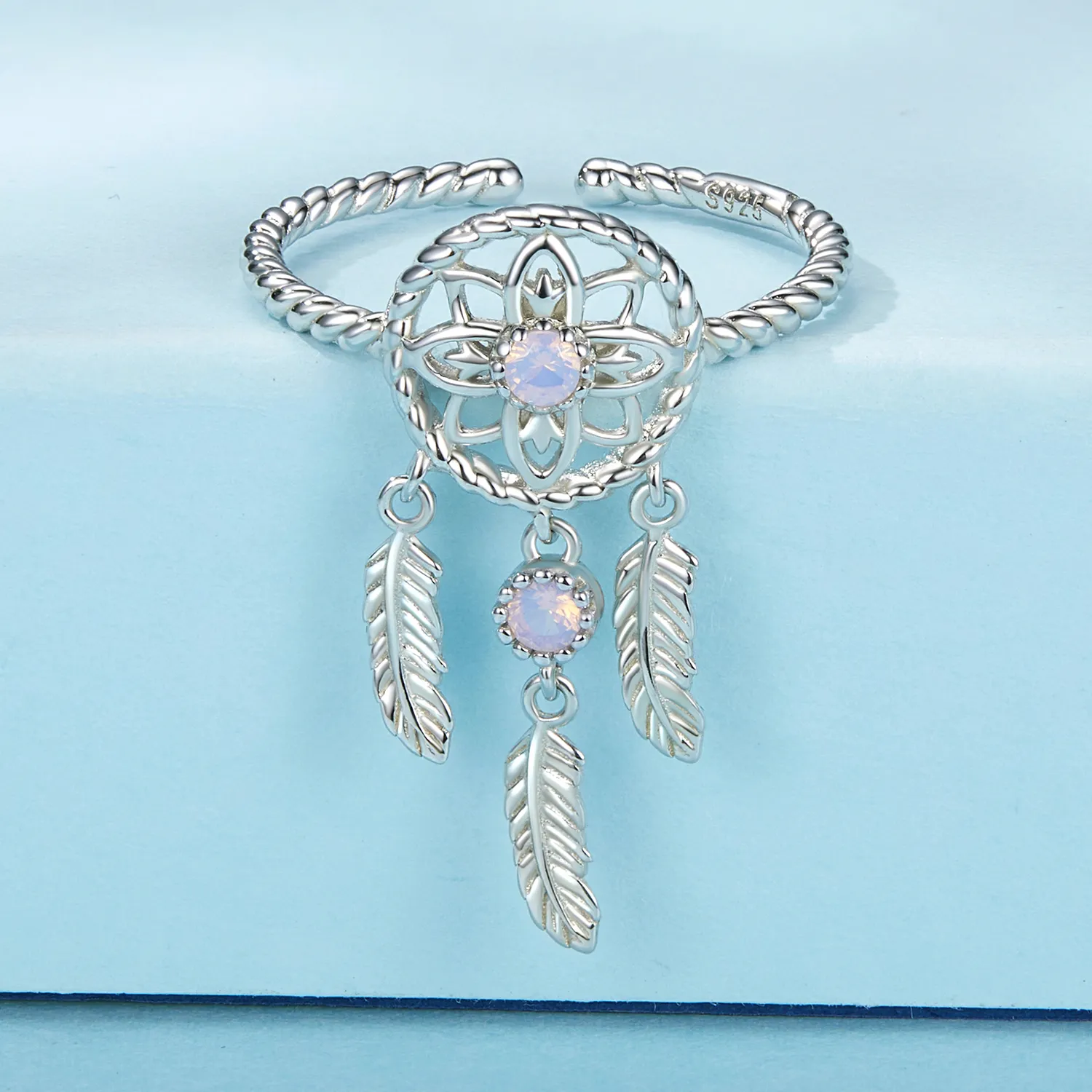 PANDORA Style Dream Catcher Open Ring - SCR1022-E