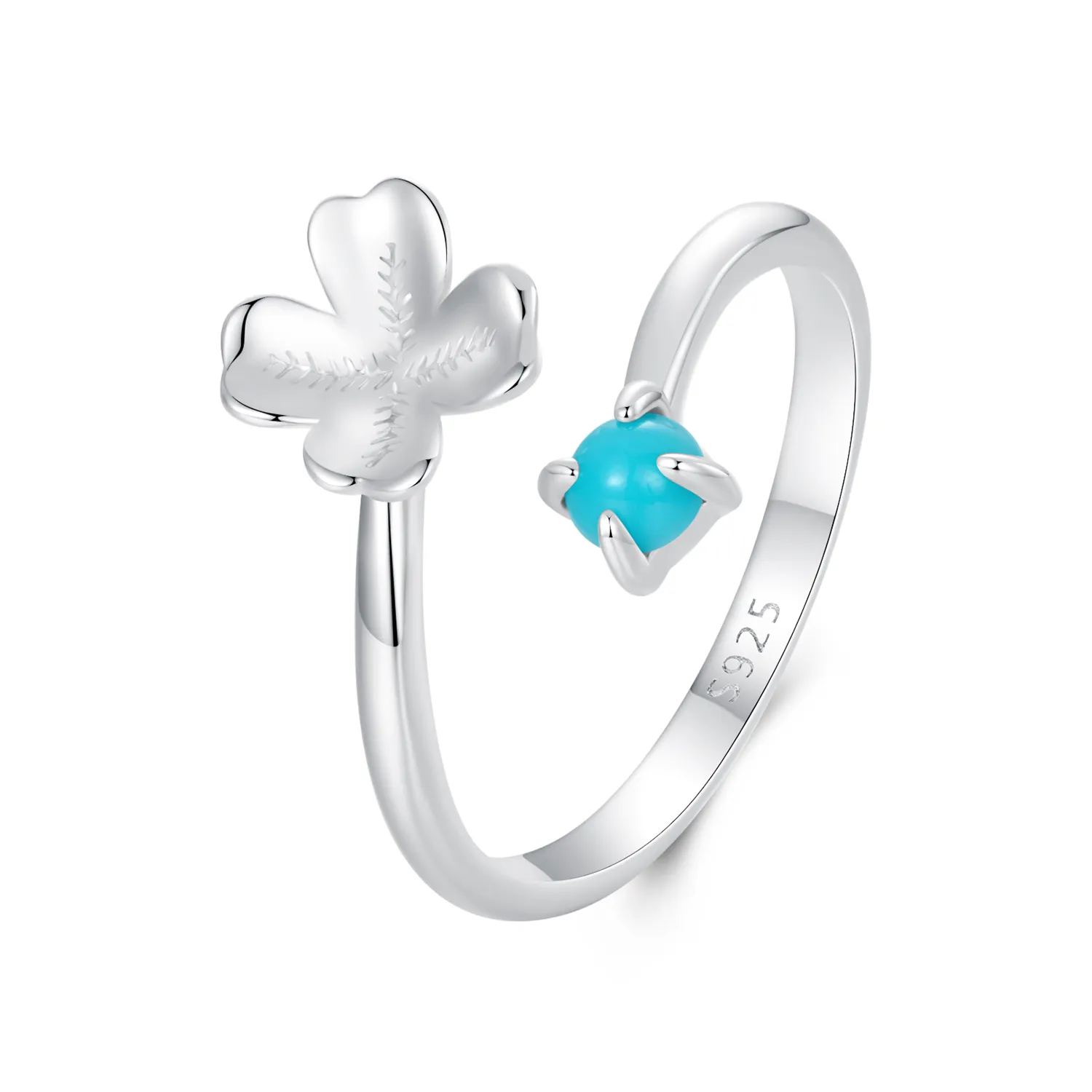 PANDORA Style Four Leaf Clover Ring - SCR1023-E