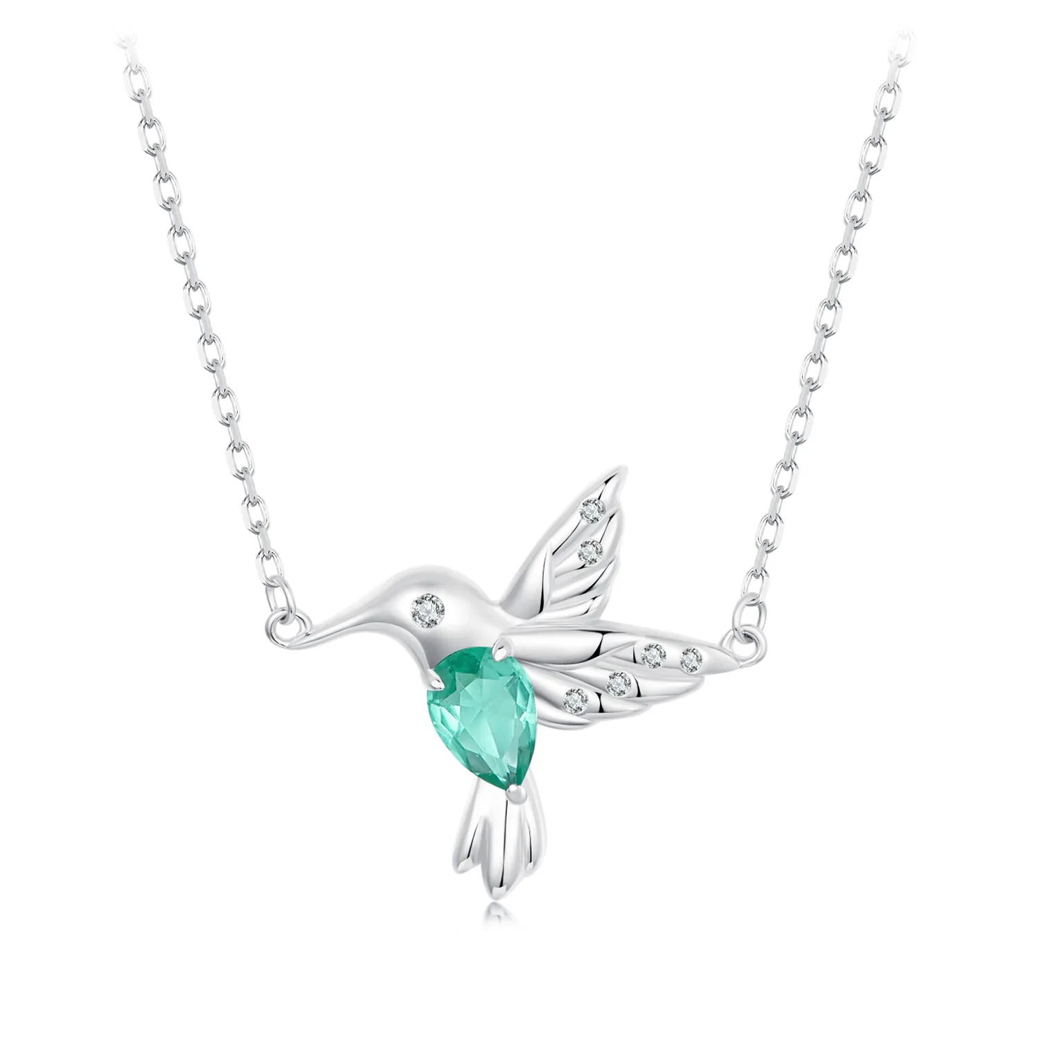 PANDORA Style Hummingbird Necklace - BSN378