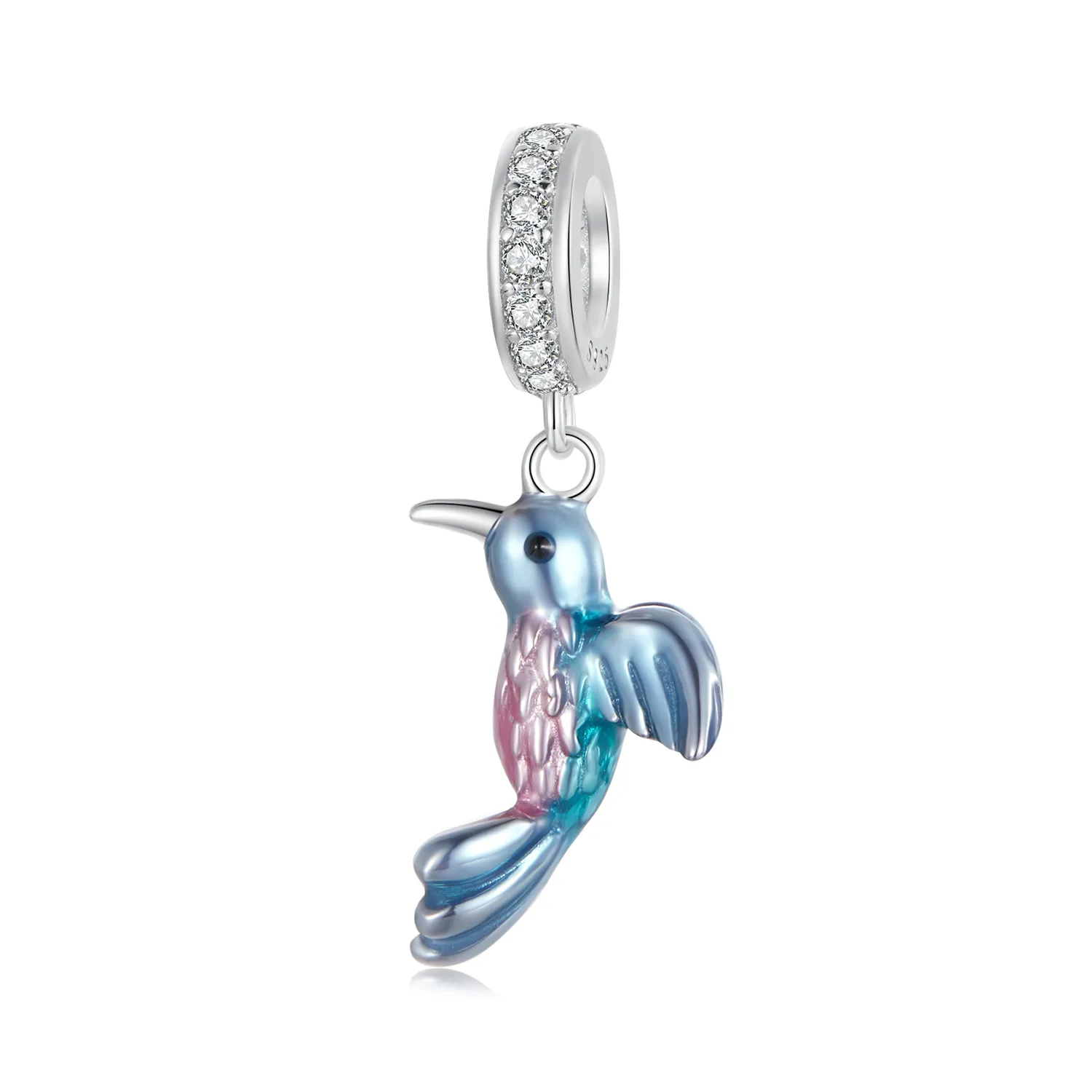 pandora style kingfisher pendant bsc1004