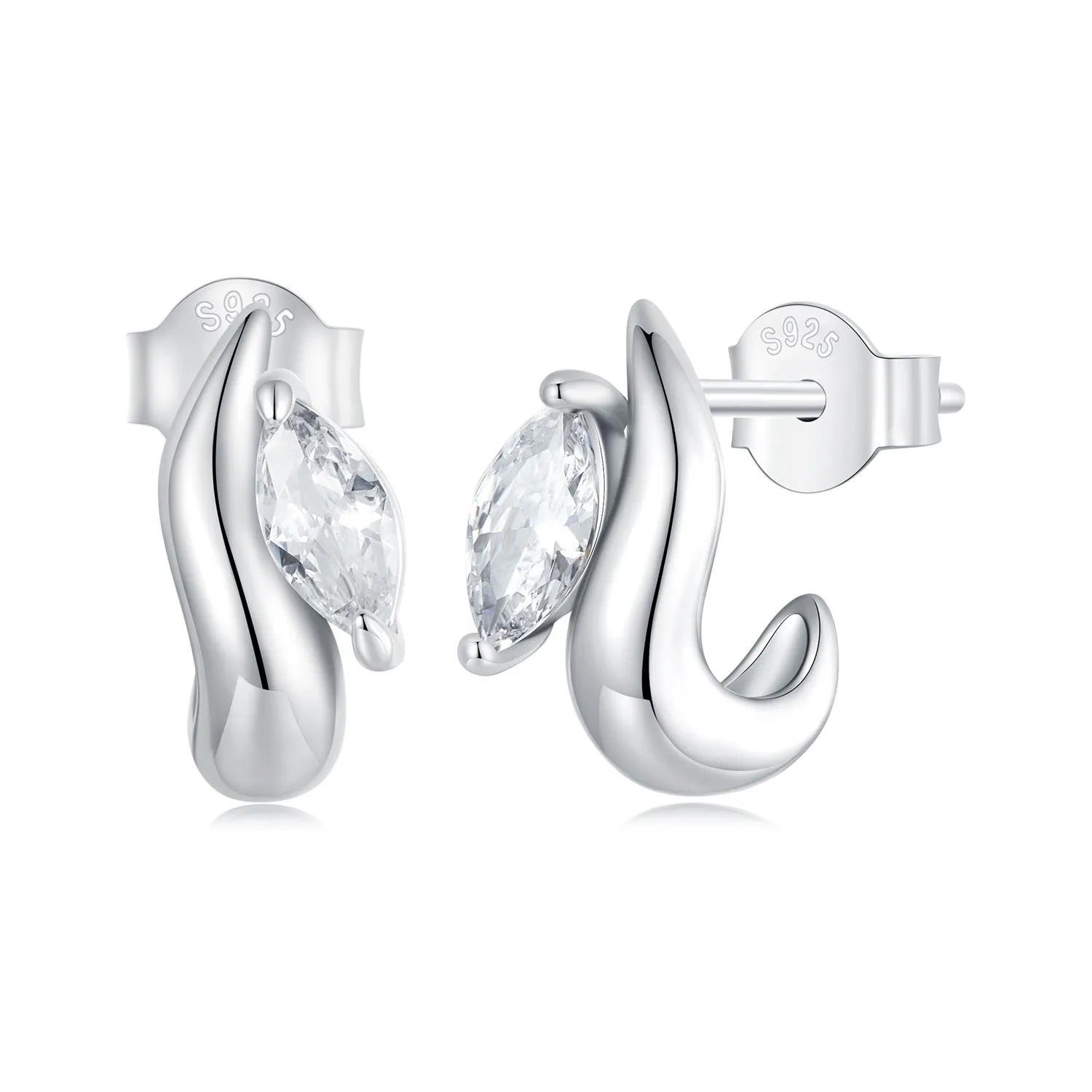 PANDORA Style Simple Marquise Stud Earrings - BSE971