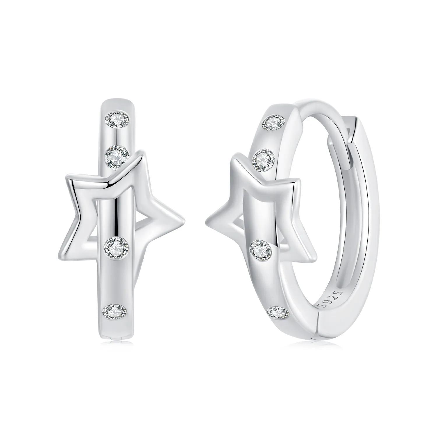 PANDORA Style Star Belt Ear Buckle Charms - SCE1726