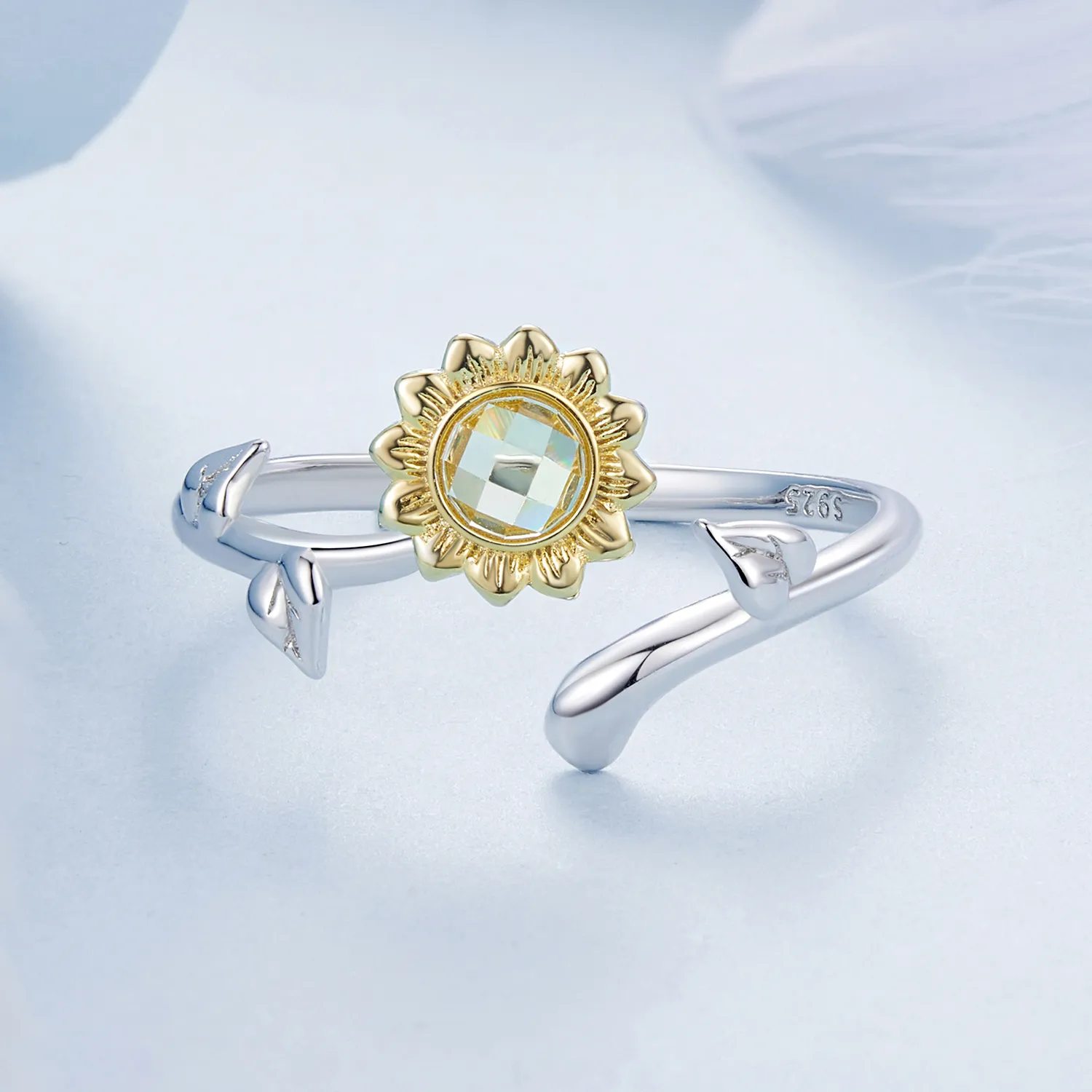 PANDORA Style Sunflower Ring - BSR549-E