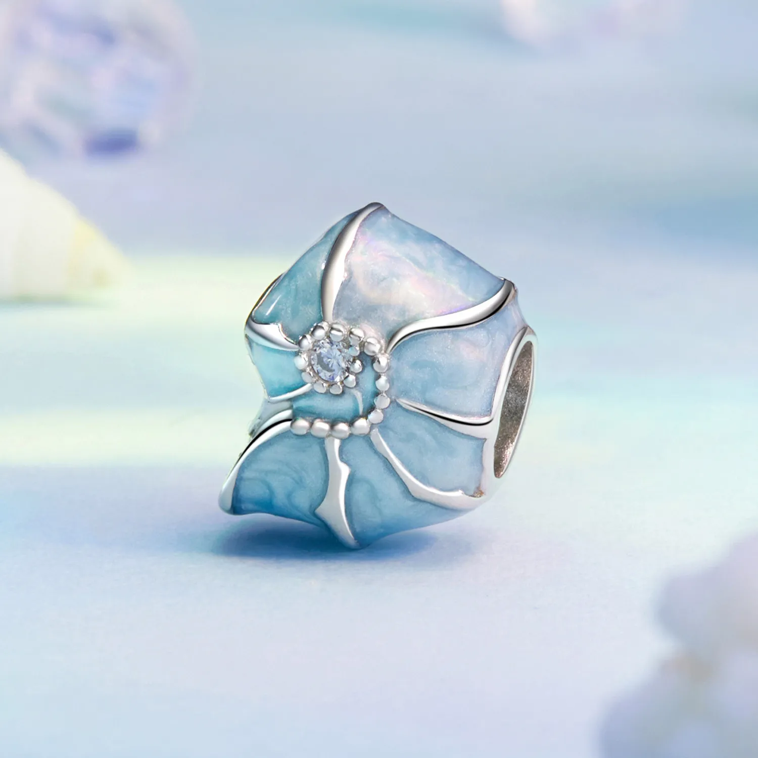 PANDORA Style Blue conch charm - BSC1018