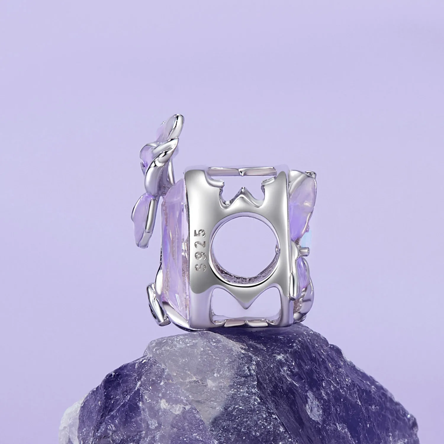 PANDORA Style Crystal Iris charm - BSC1032