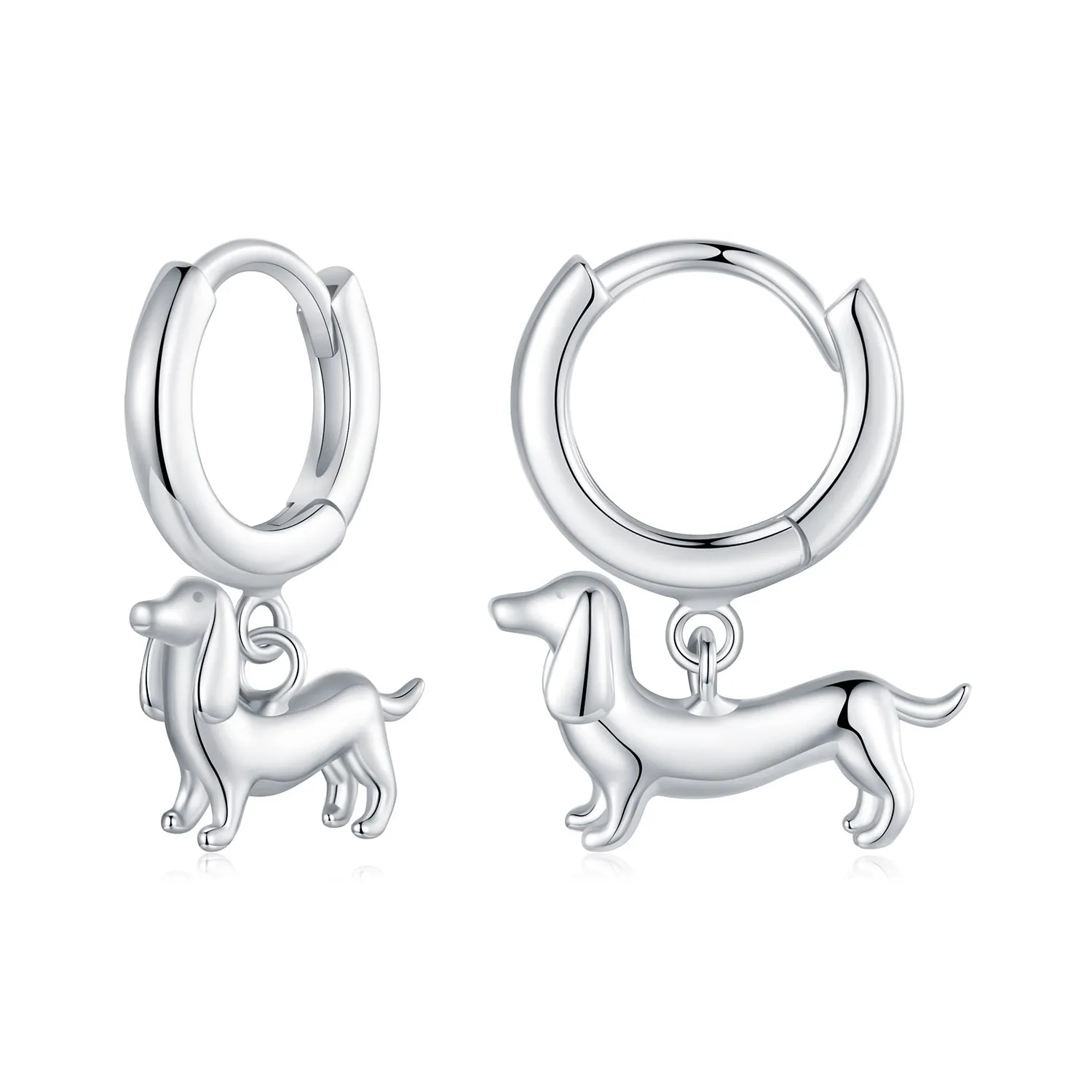 PANDORA Style Dachshund Ear Clips - SCE1757