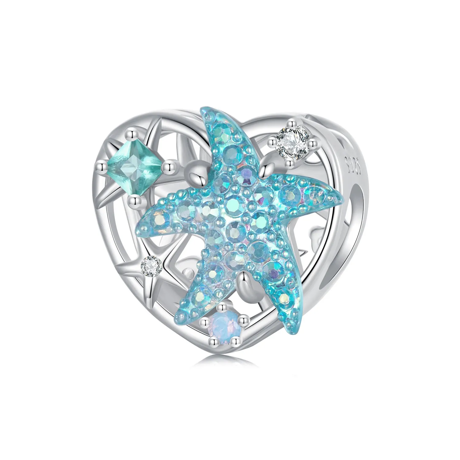 pandora style fantasy starfish charm scc2809