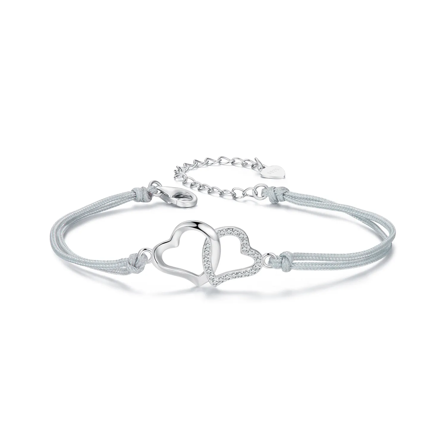 PANDORA Style Interlocking Hearts Bracelet - SCB274