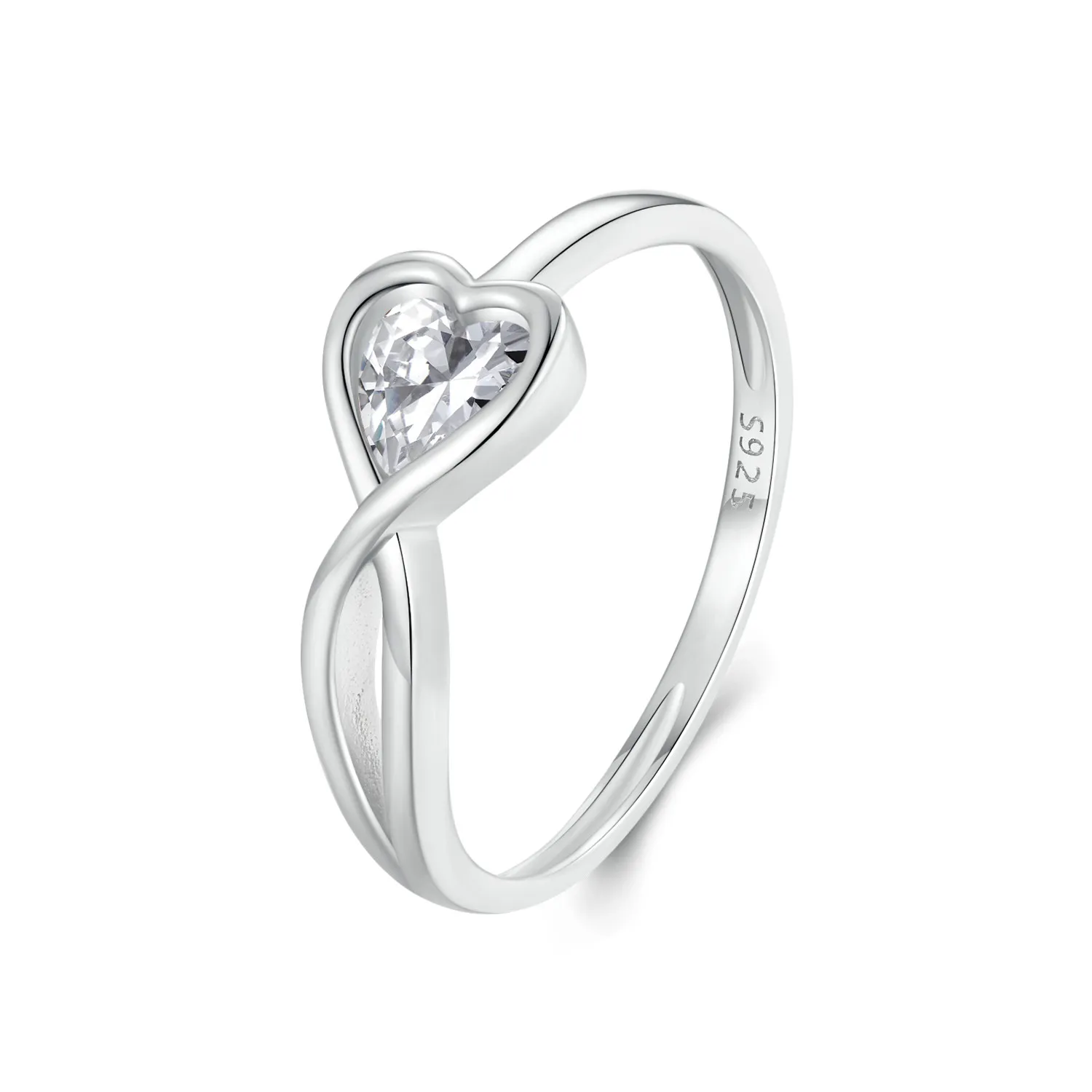 pandora style love infinity ring bsr550