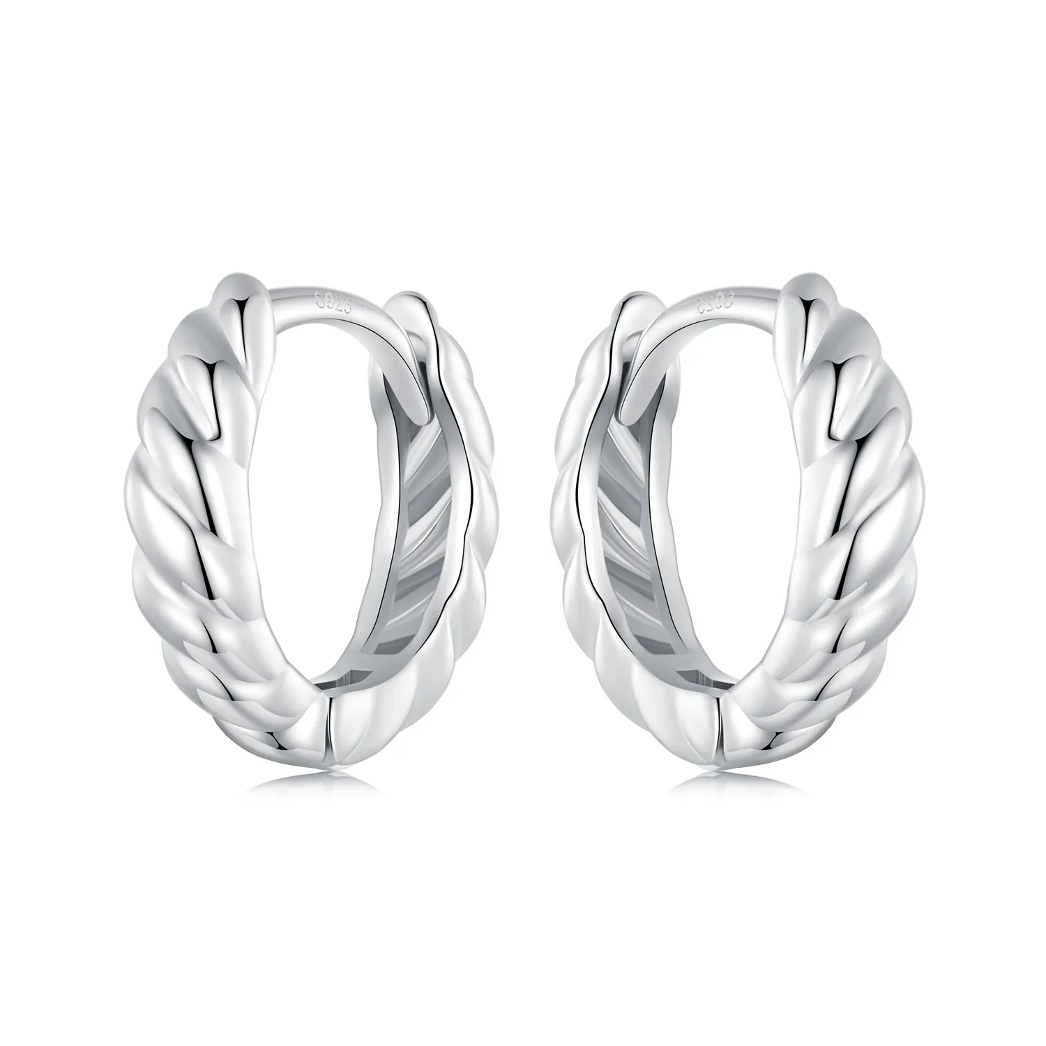 PANDORA Style Metallic twist earrings - BSE1024-S